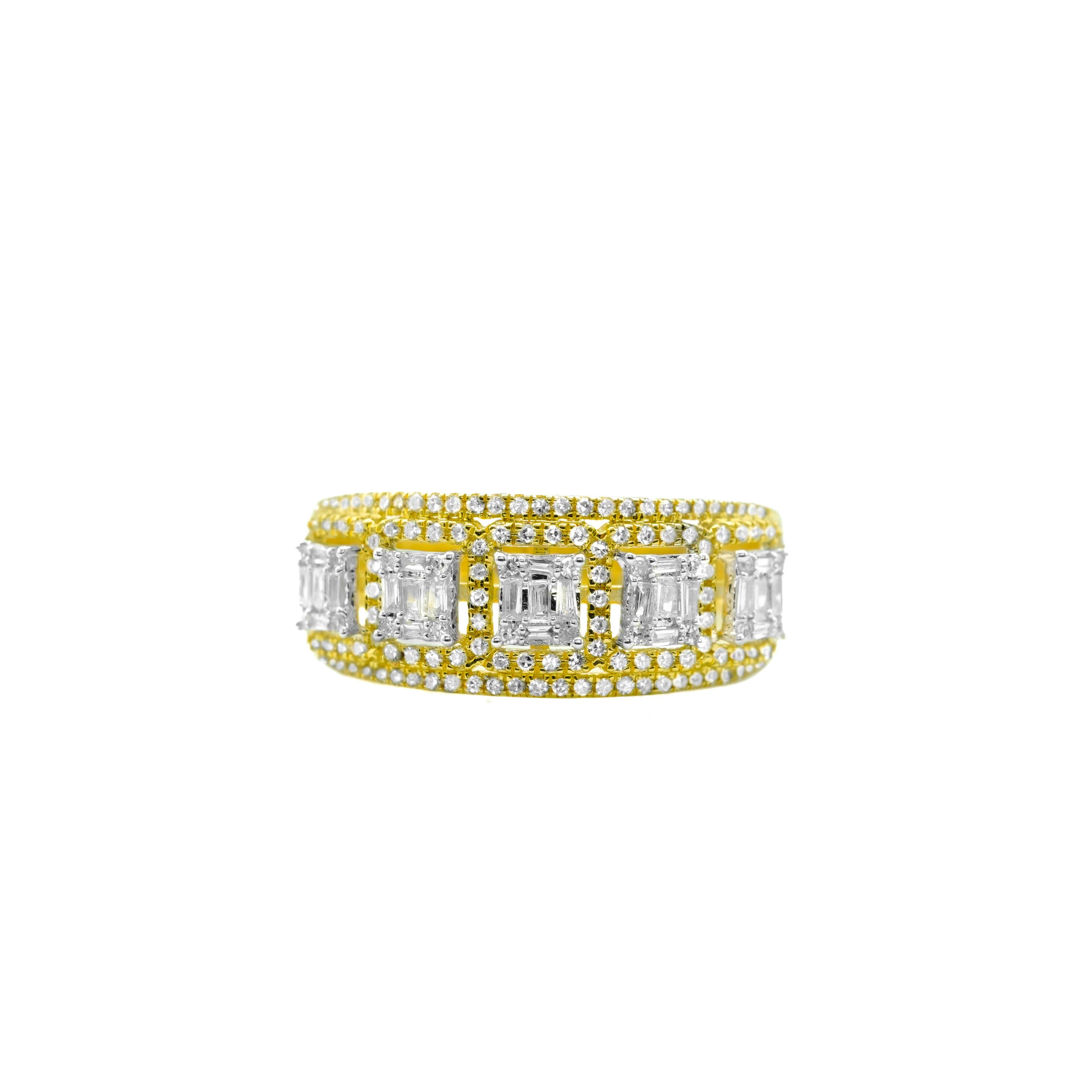 10K Gold Men's Diamond Ring 0.50 CT