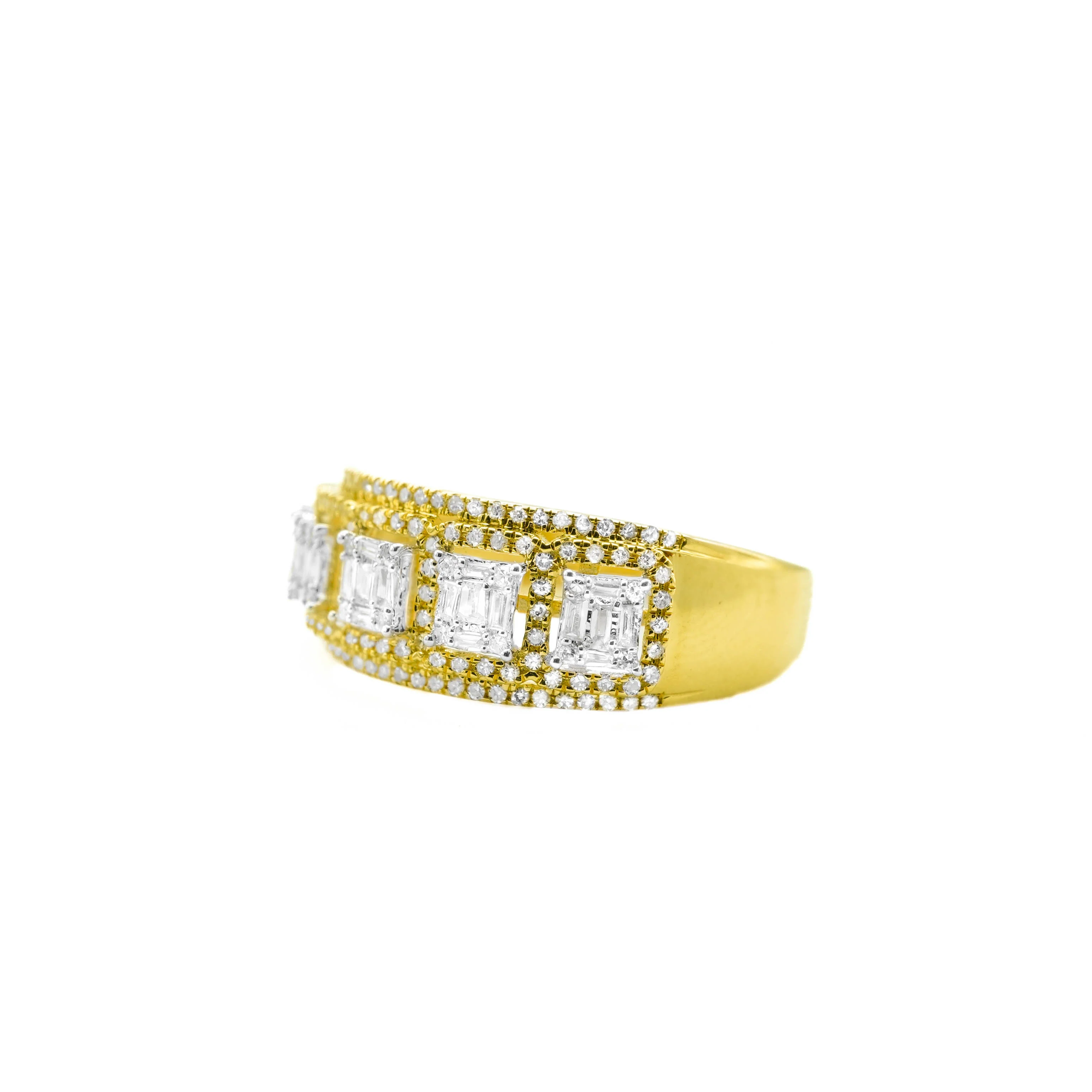 10K Gold Men's Diamond Ring 0.50 CT - Image 2