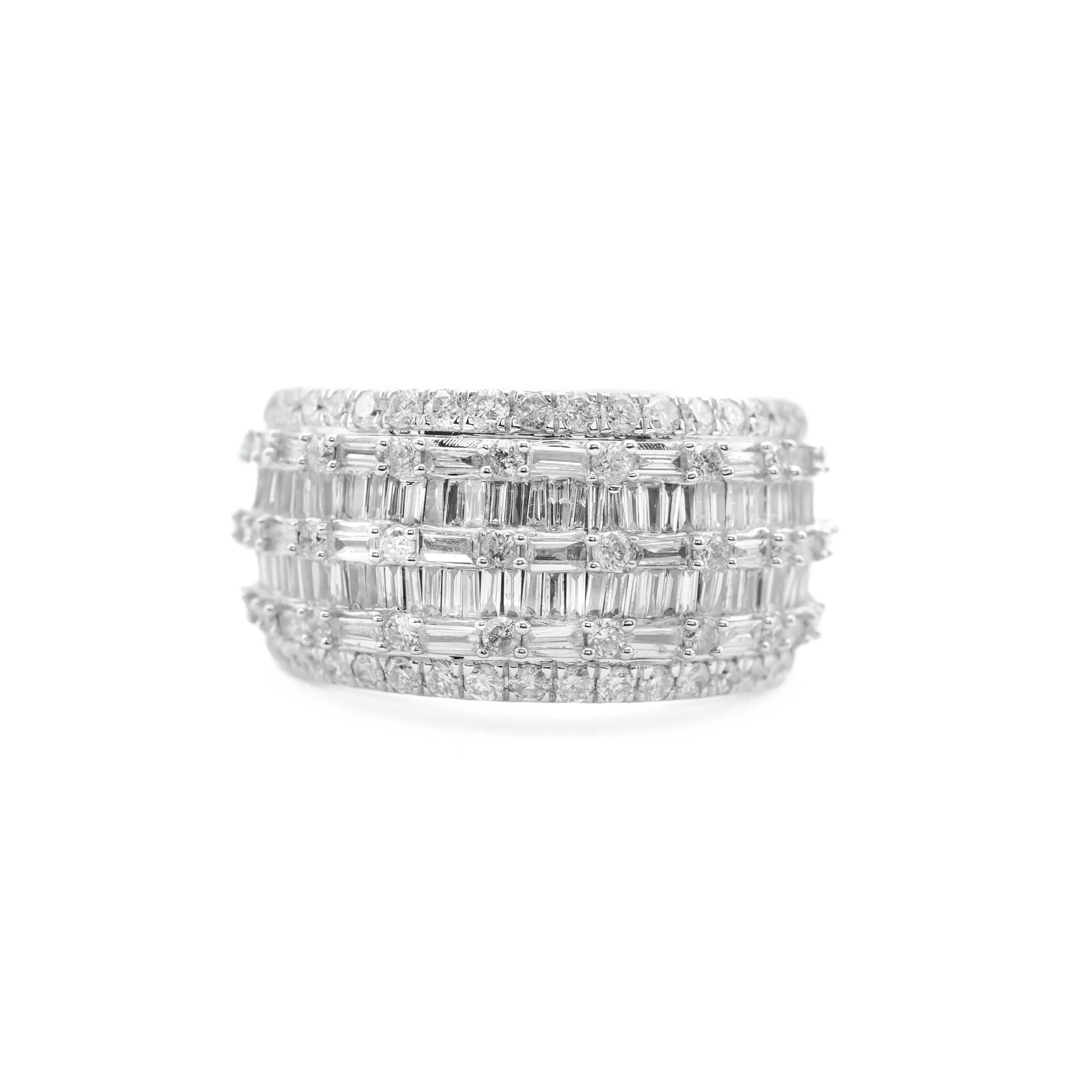 14K Gold Men's Diamond Ring 2.42 CT - Image 4