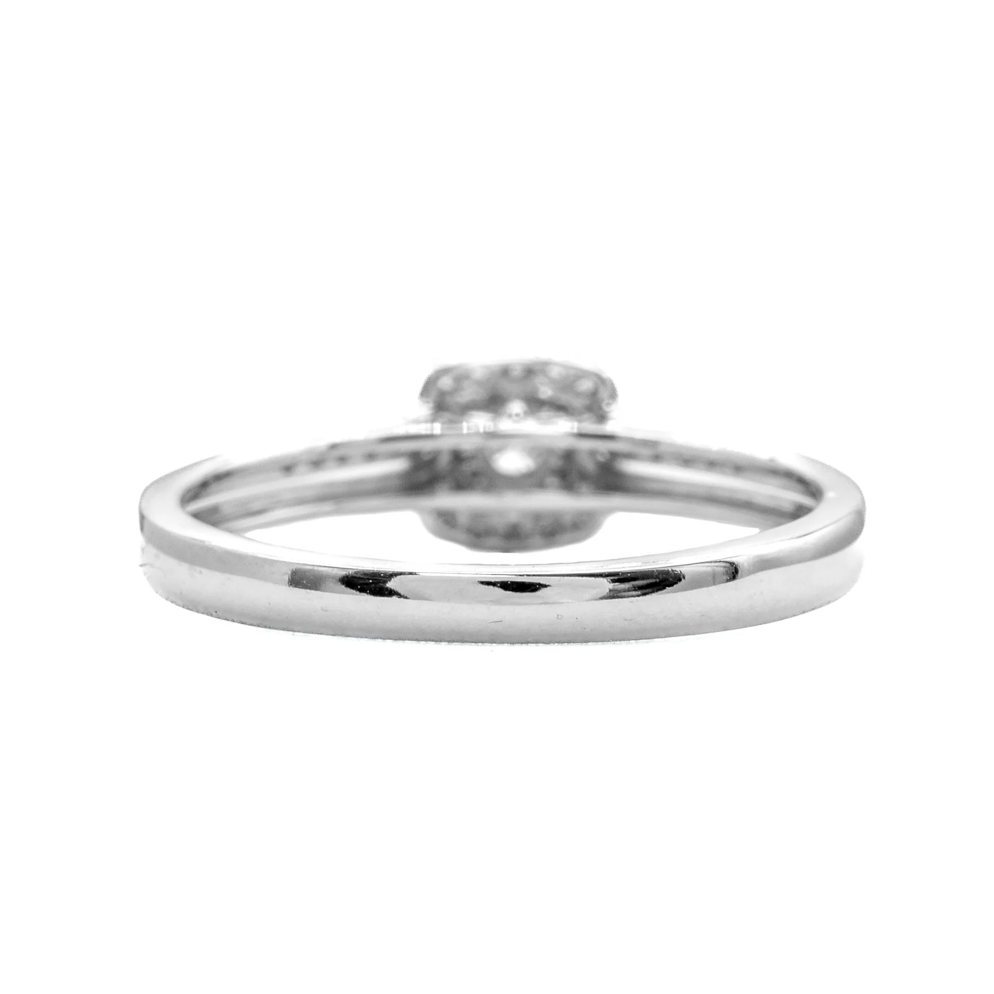 14K White Gold Diamond Ring 0.25 CT - Image 4