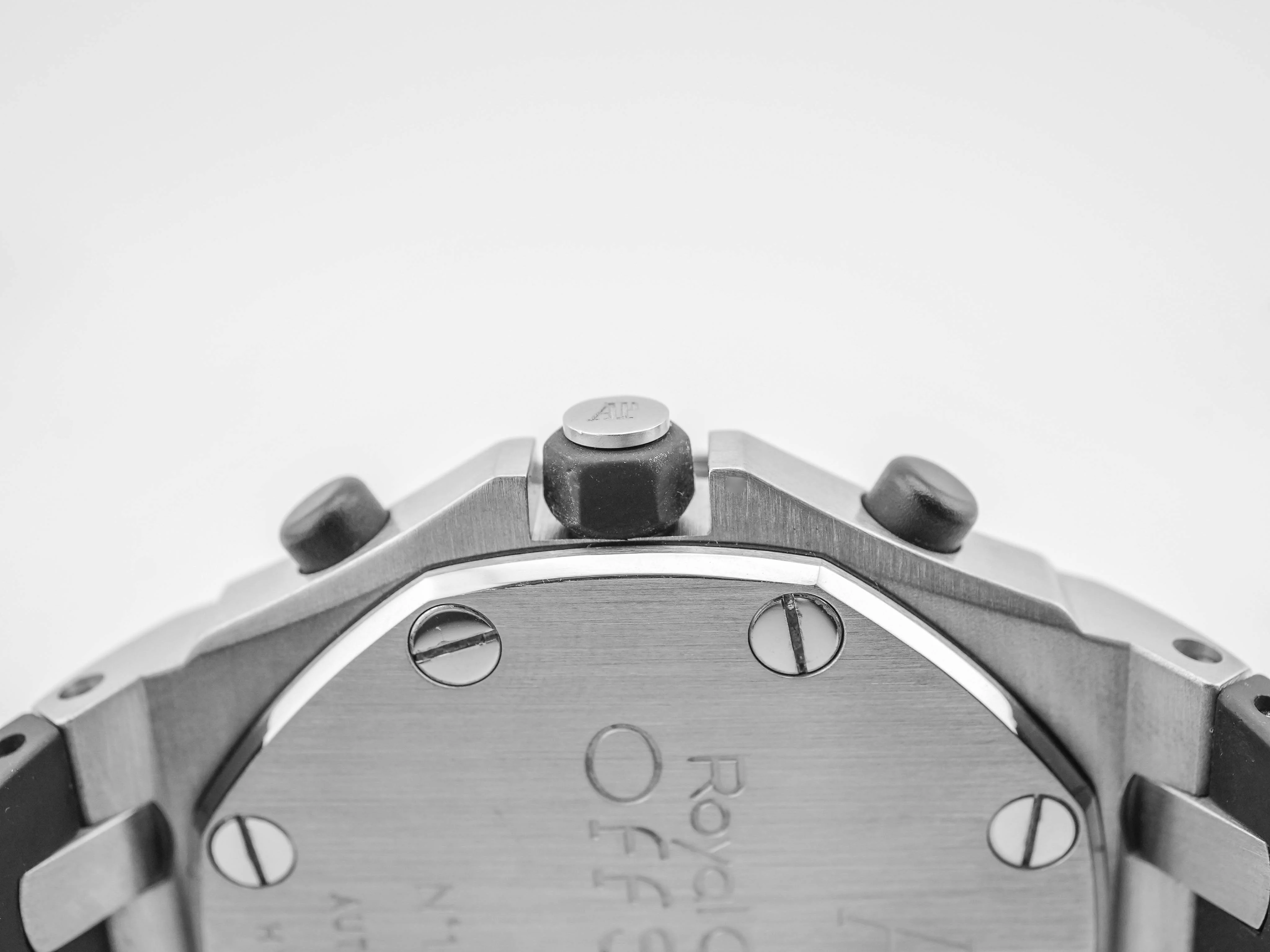 Audemars Piguet Royal Oak Offshore Chronograph Black Dial Stainless Steel Rubber Strap 2015 - Image 8
