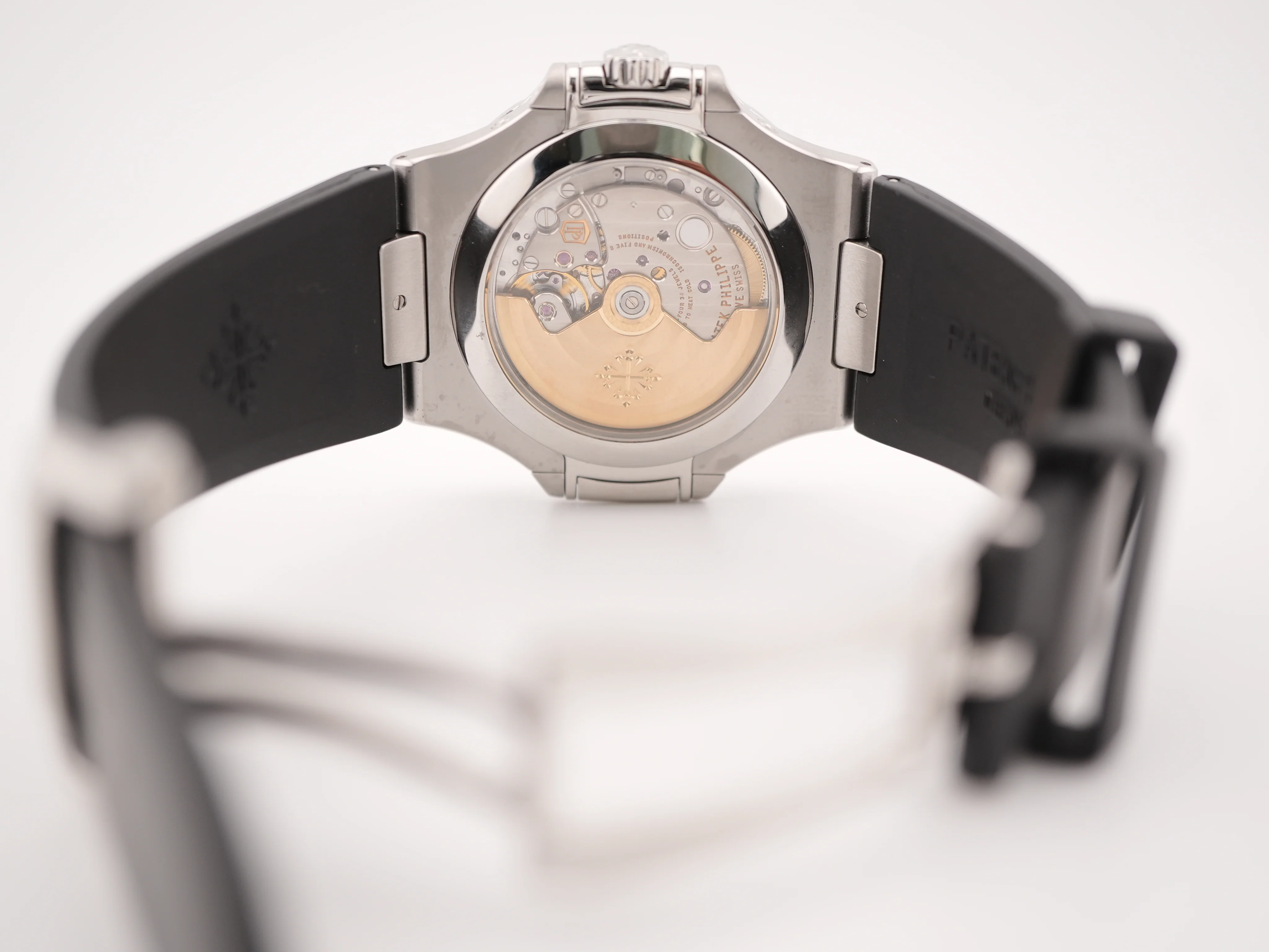 Patek Philippe 5726A-001 Nautilus Black Index Dial Rubber Strap Box and Papers 2012 - Image 10