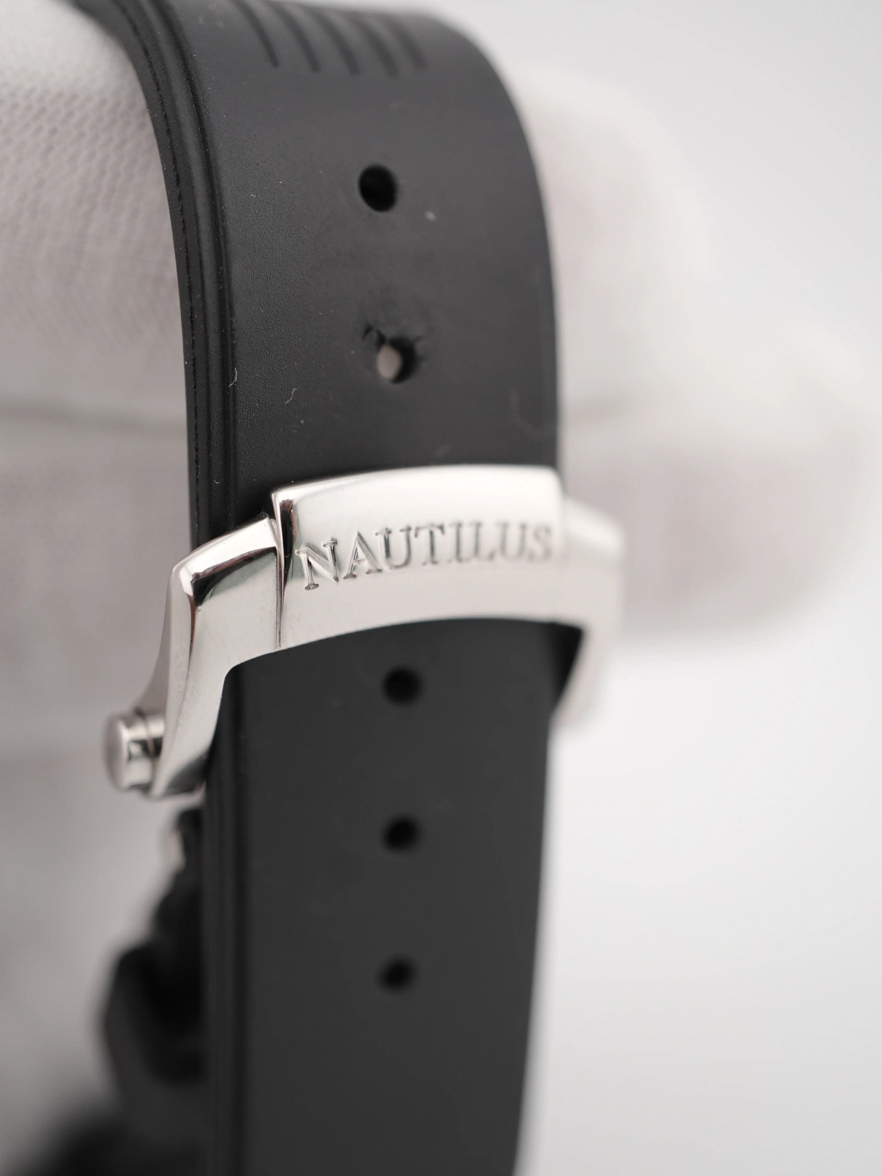 Patek Philippe 5726A-001 Nautilus Black Index Dial Rubber Strap Box and Papers 2012 - Image 5