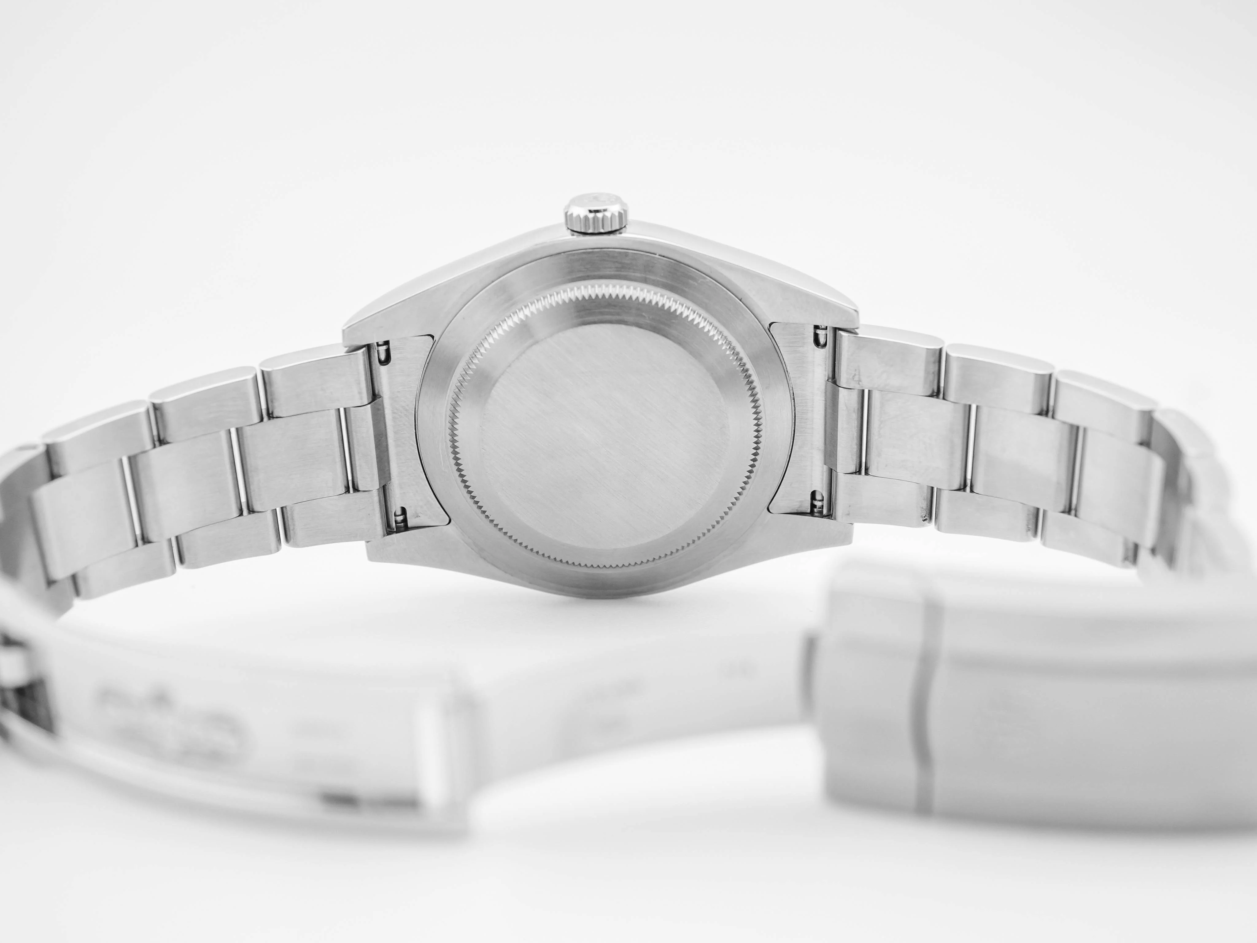 Rolex 114300 Oyster Perpetual 39 mm Smooth Bezel Black Dial Oyster Bracelet Box and Papers 2018 - Image 10