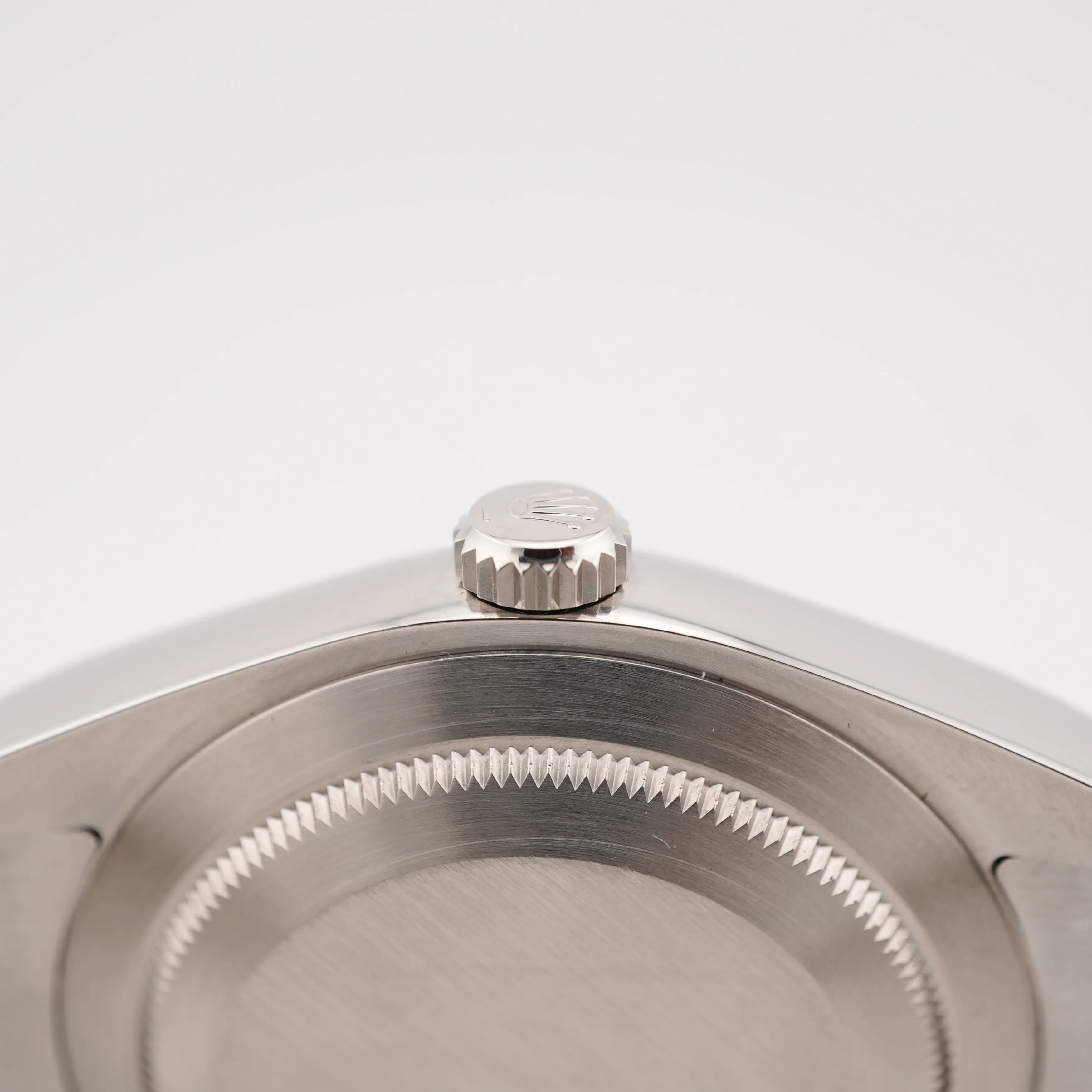 Rolex 114300 Oyster Perpetual 39 mm Smooth Bezel Dark Rhodium Grey Dial Box and Papers 2018 - Image 5