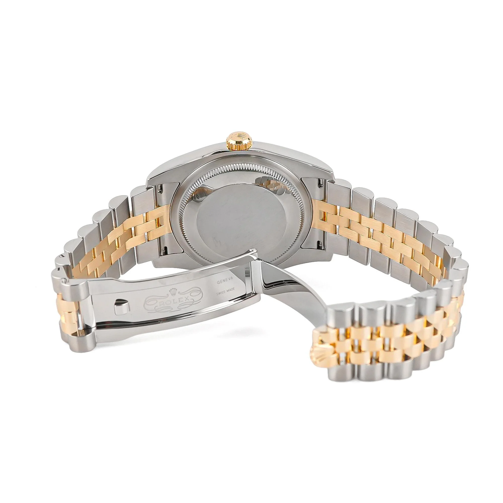 Rolex 116233 Datejust 36 mm Fluted Bezel Champagne Diamond Dial Jubilee Bracelet Box and Papers 2016 - Image 5