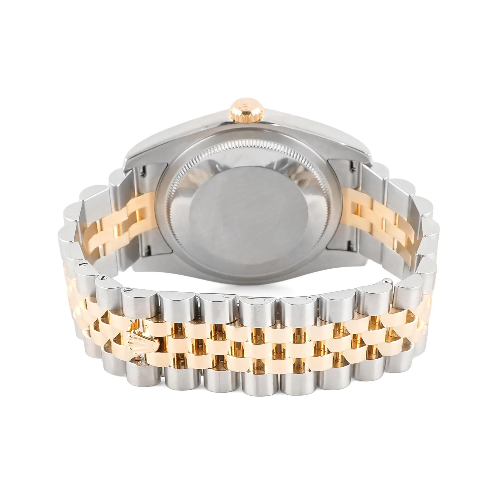 Rolex 116233 Datejust 36 mm Fluted Bezel Champagne Roman Dial Jubilee Bracelet Box and Papers 2015 - Image 3