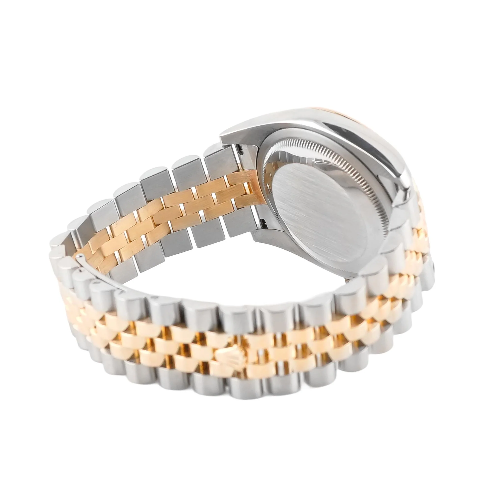Rolex 116233 Datejust 36 mm Fluted Bezel Ivory Pyramid Roman Dial Jubilee Bracelet Box and Papers 2017 - Image 3