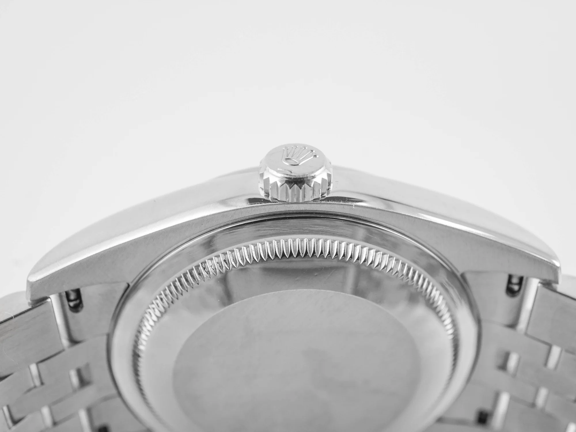 Rolex 116234 Datejust 36 mm Blue Roman Dial Jubilee Bracelet Box and Papers 2007 - Image 8
