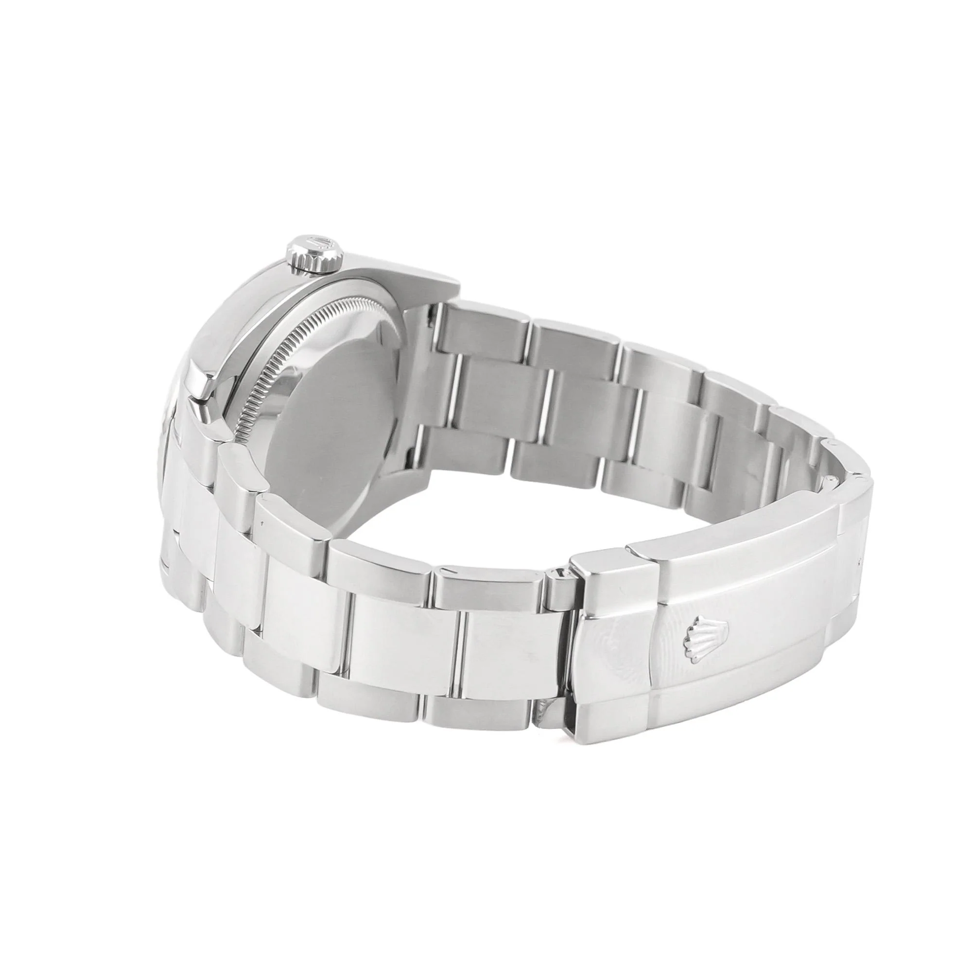 Rolex 116234 Datejust 36 mm Fluted Bezel Silver Arabic Dial Oyster Bracelet Box and Papers 2013 - Image 4