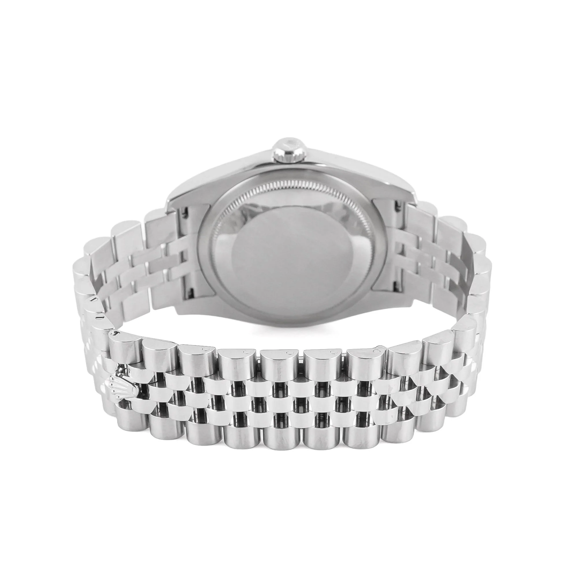 Rolex 116234 Datejust 36 mm Fluted Bezel Silver Floral Dial Jubilee Bracelet Box and Papers 2019 - Image 3