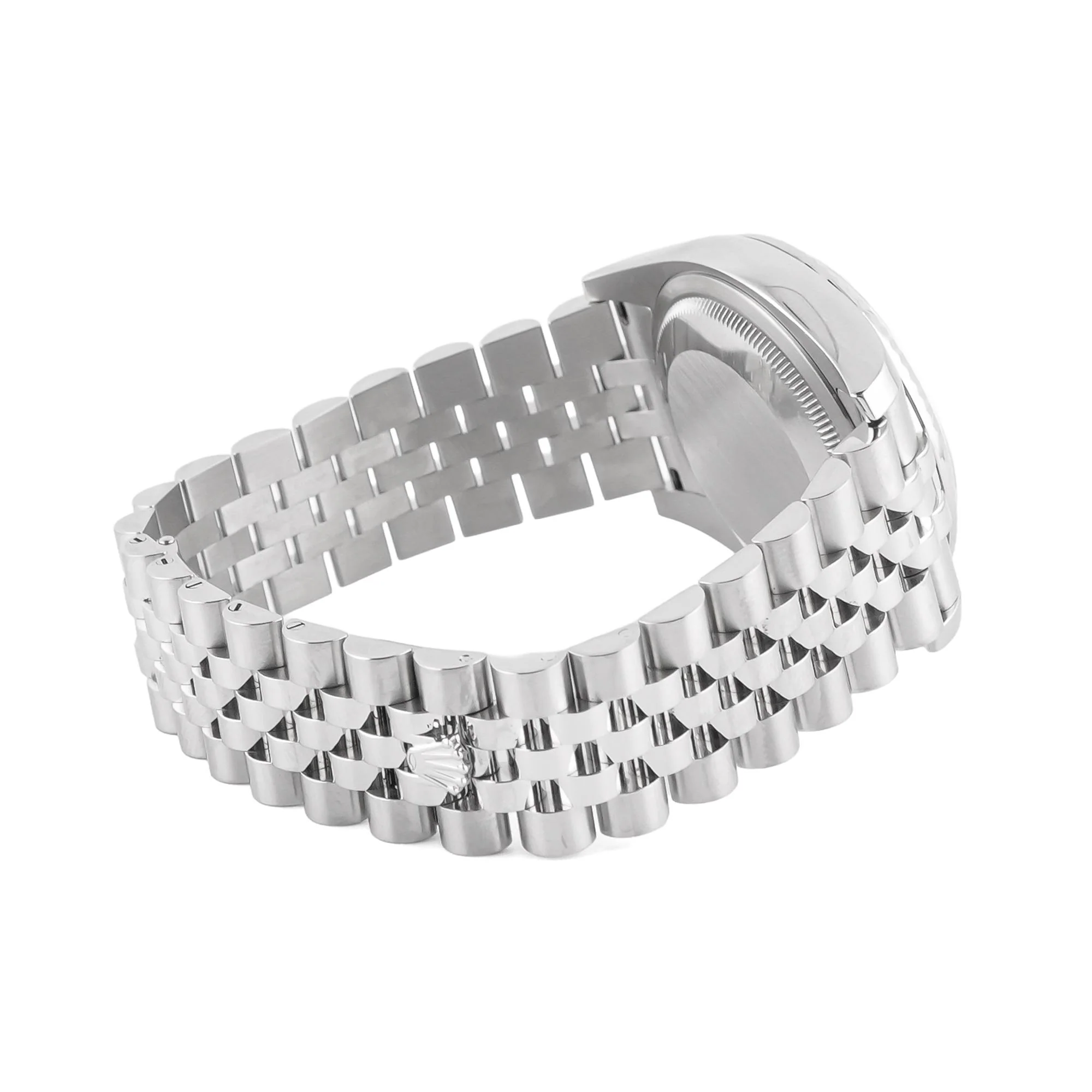Rolex 116234 Datejust 36 mm Fluted Bezel Silver Floral Dial Jubilee Bracelet Box and Papers 2019 - Image 6