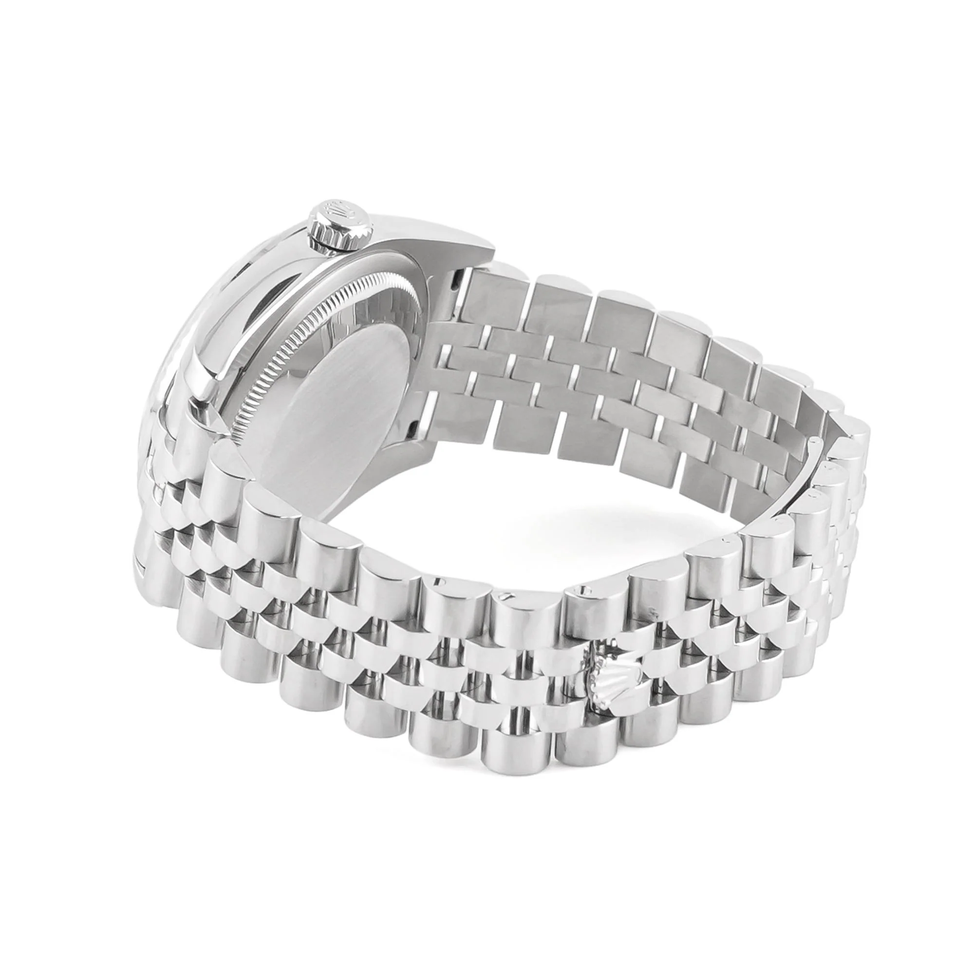 Rolex 116234 Datejust 36 mm Fluted Bezel Silver Index Dial Jubilee Bracelet Box and Papers 2011 - Image 5