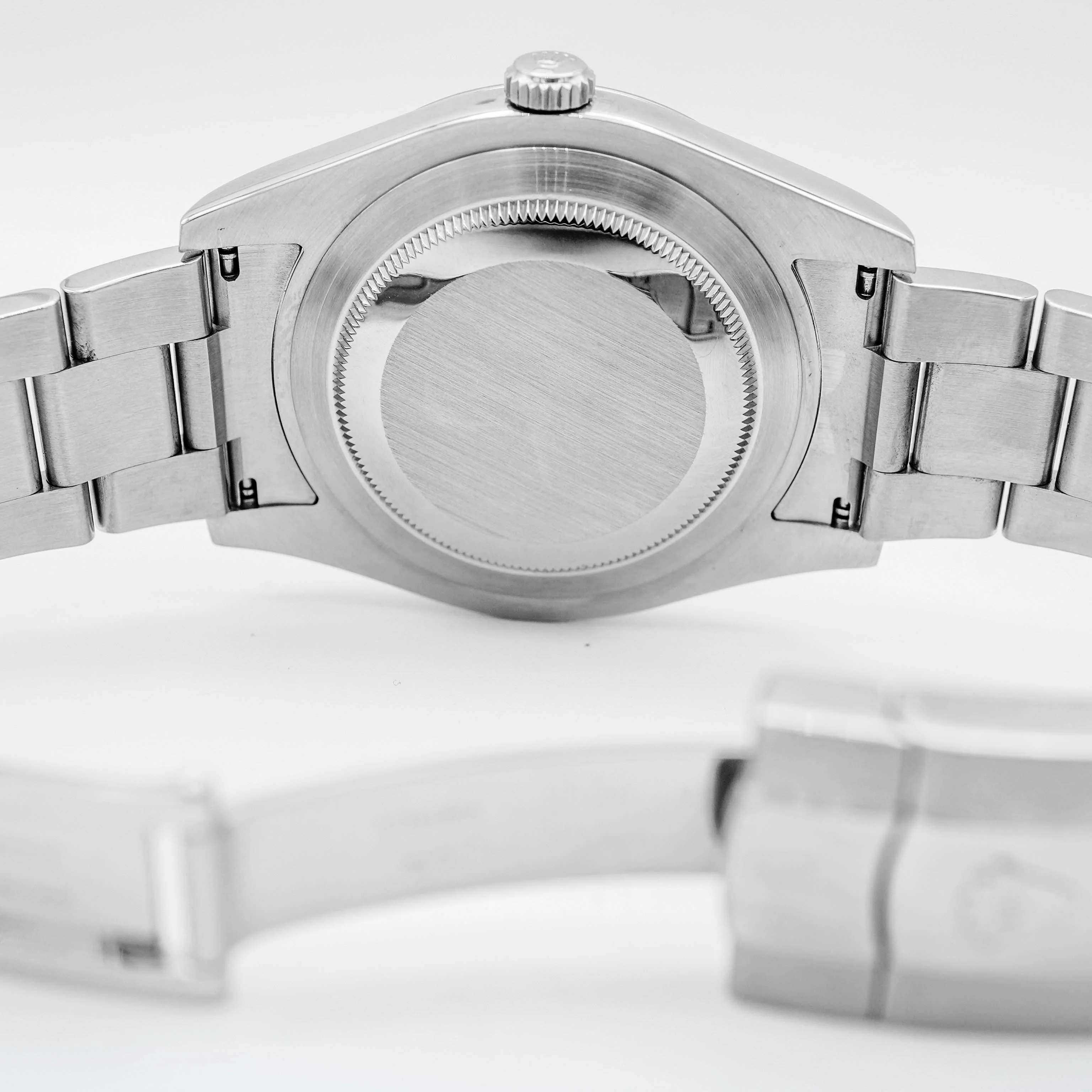 Rolex 116334 Datejust II 41 mm Fluted Bezel Charcoal Dial Oyster Bracelet Box and Papers 2012 - Image 10