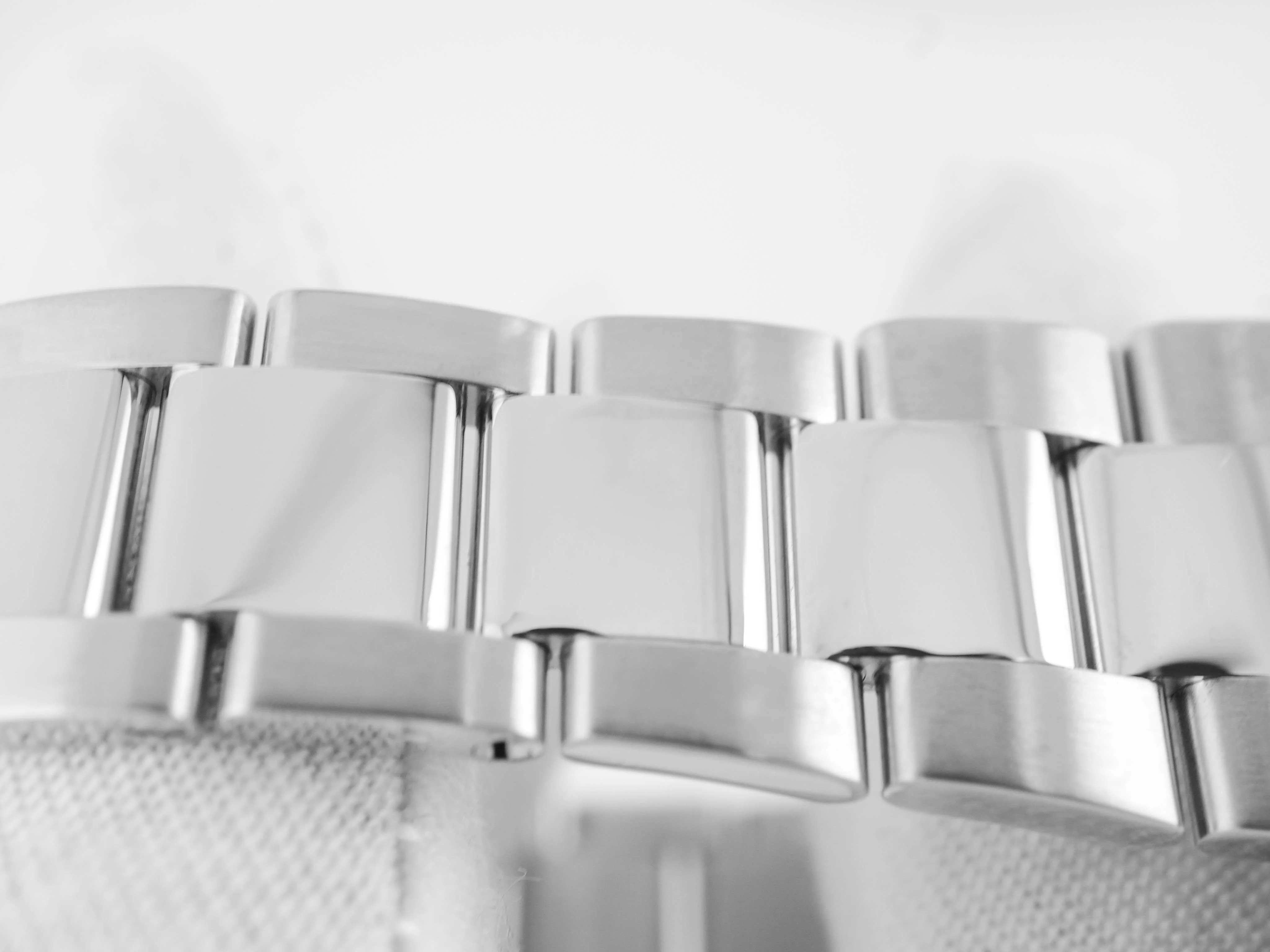 Rolex 116334 Datejust II 41 mm Fluted Bezel Silver Stick Dial Oyster Bracelet Box and Papers 2013 - Image 7