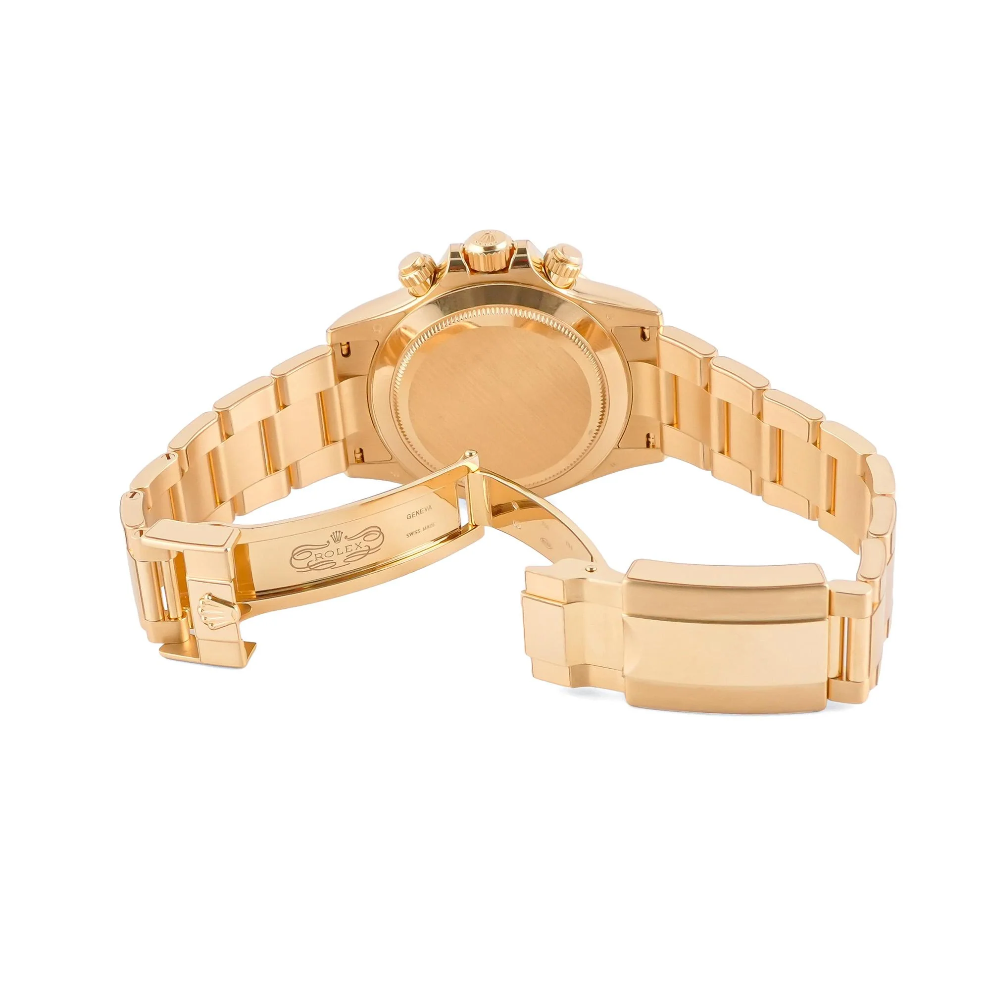 Rolex 116508 Cosmograph Daytona 40 mm 18K Yellow Gold Green Index Dial John Mayer Box and Papers 2019 - Image 3