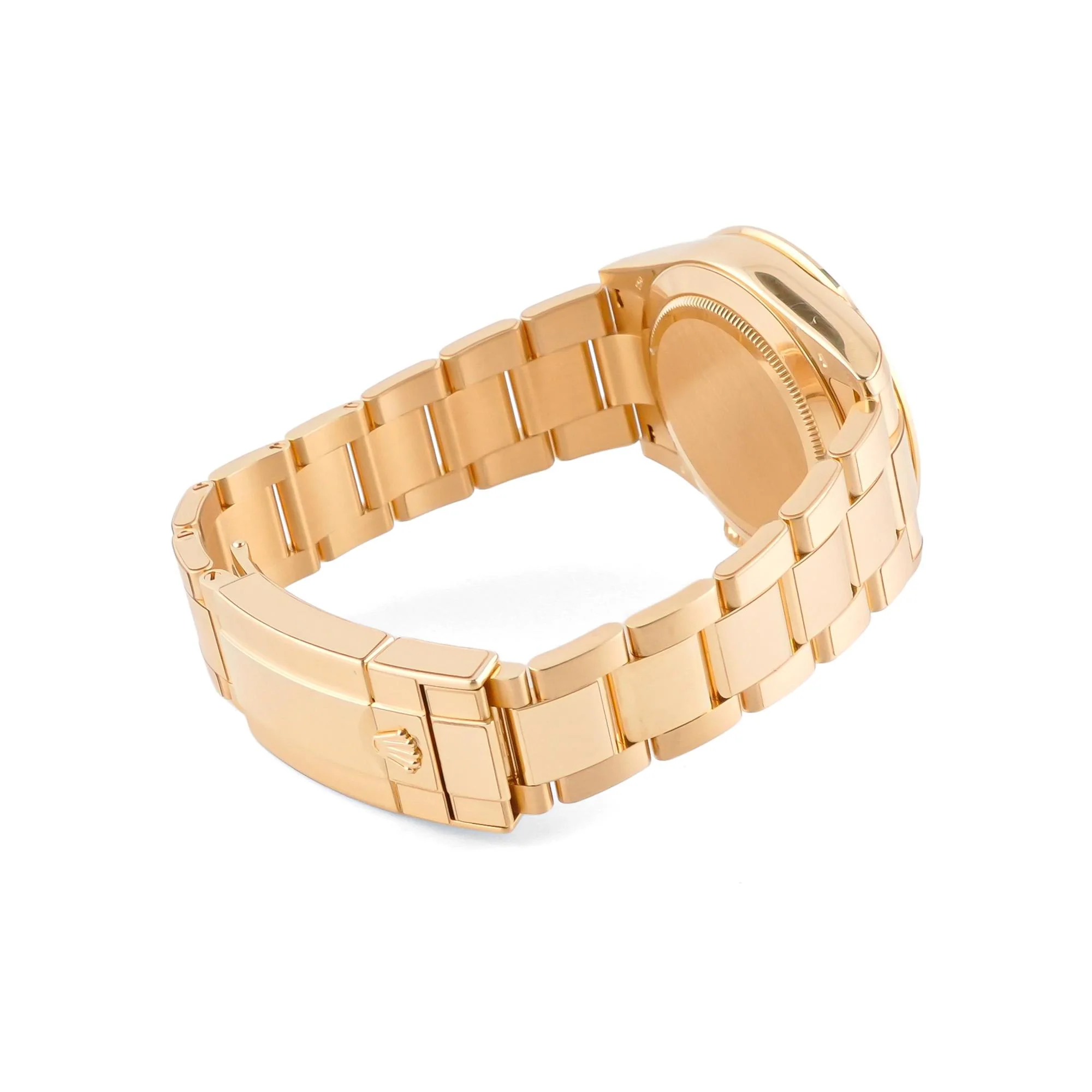 Rolex 116508 Cosmograph Daytona 40 mm 18K Yellow Gold Green Index Dial John Mayer Box and Papers 2019 - Image 4