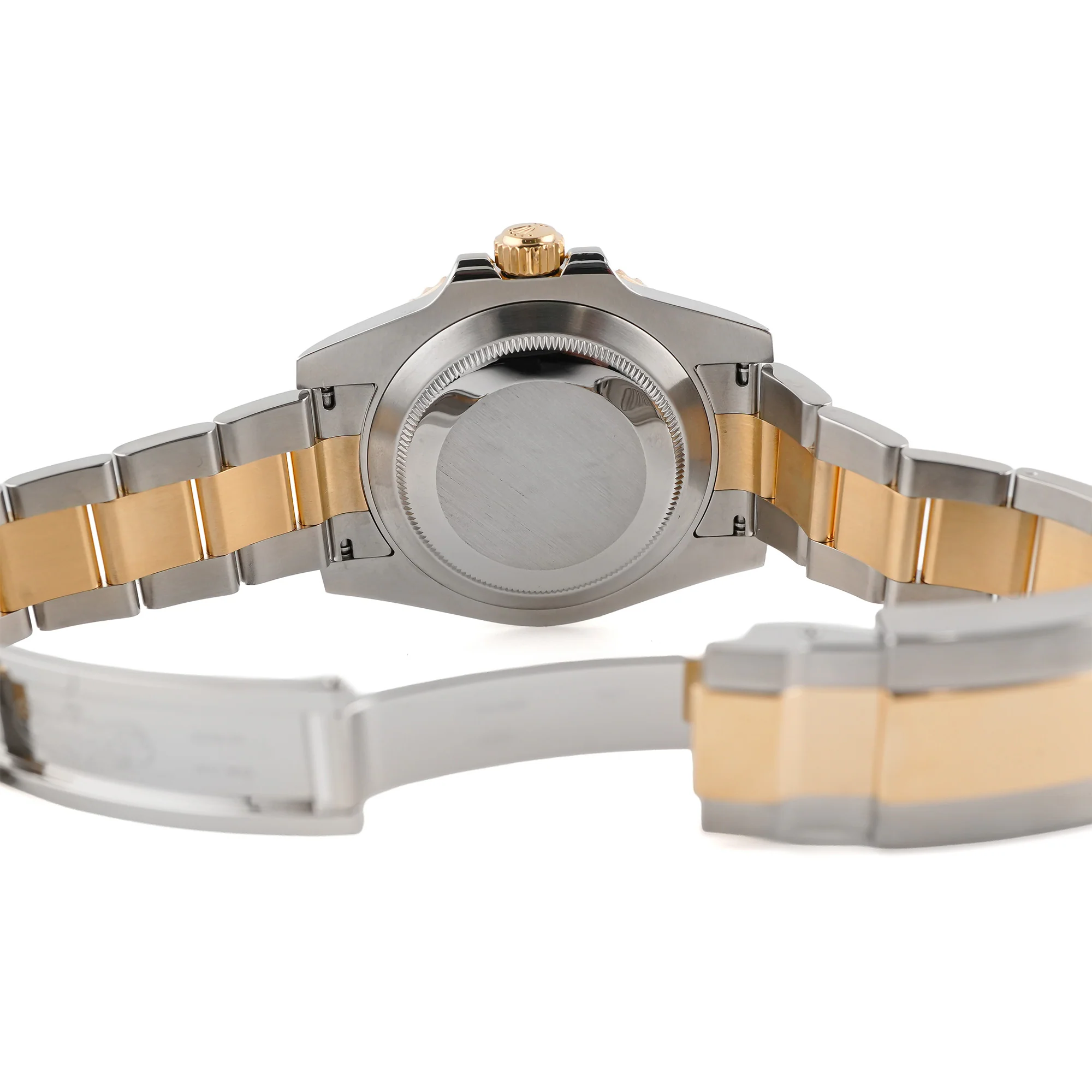Rolex 116613LN Submariner Date 40 mm Two Tone 18K Yellow Gold Black Dial Box and Papers 2015 - Image 9