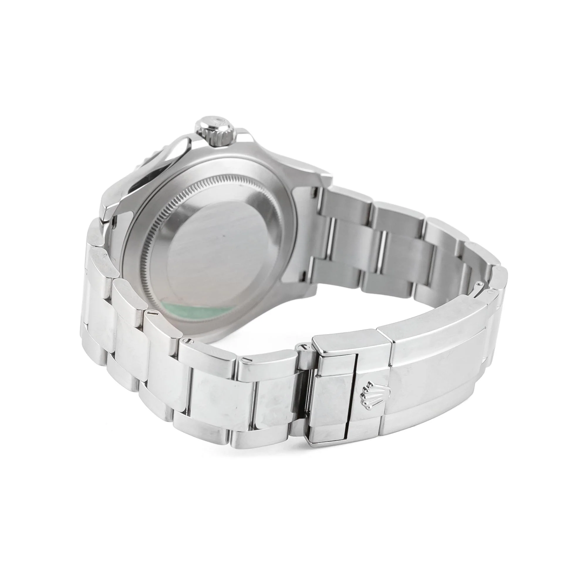 Rolex 116622 Yacht-Master 40 mm Platinum Bezel Platinum Grey Dial Oyster Bracelet Box and Papers 2015 - Image 4