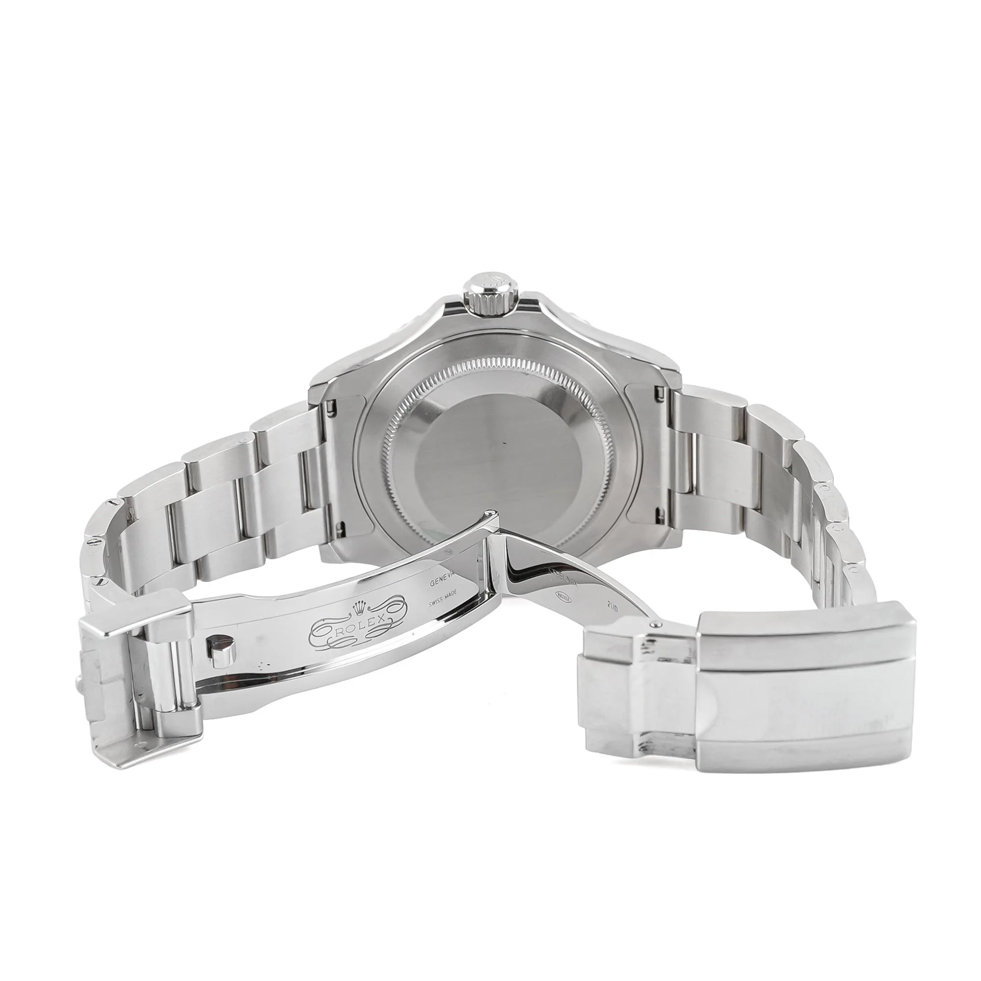 Rolex 116622 Yacht-Master 40 mm Platinum Bezel Platinum Grey Dial Oyster Bracelet Box and Papers 2015 - Image 5