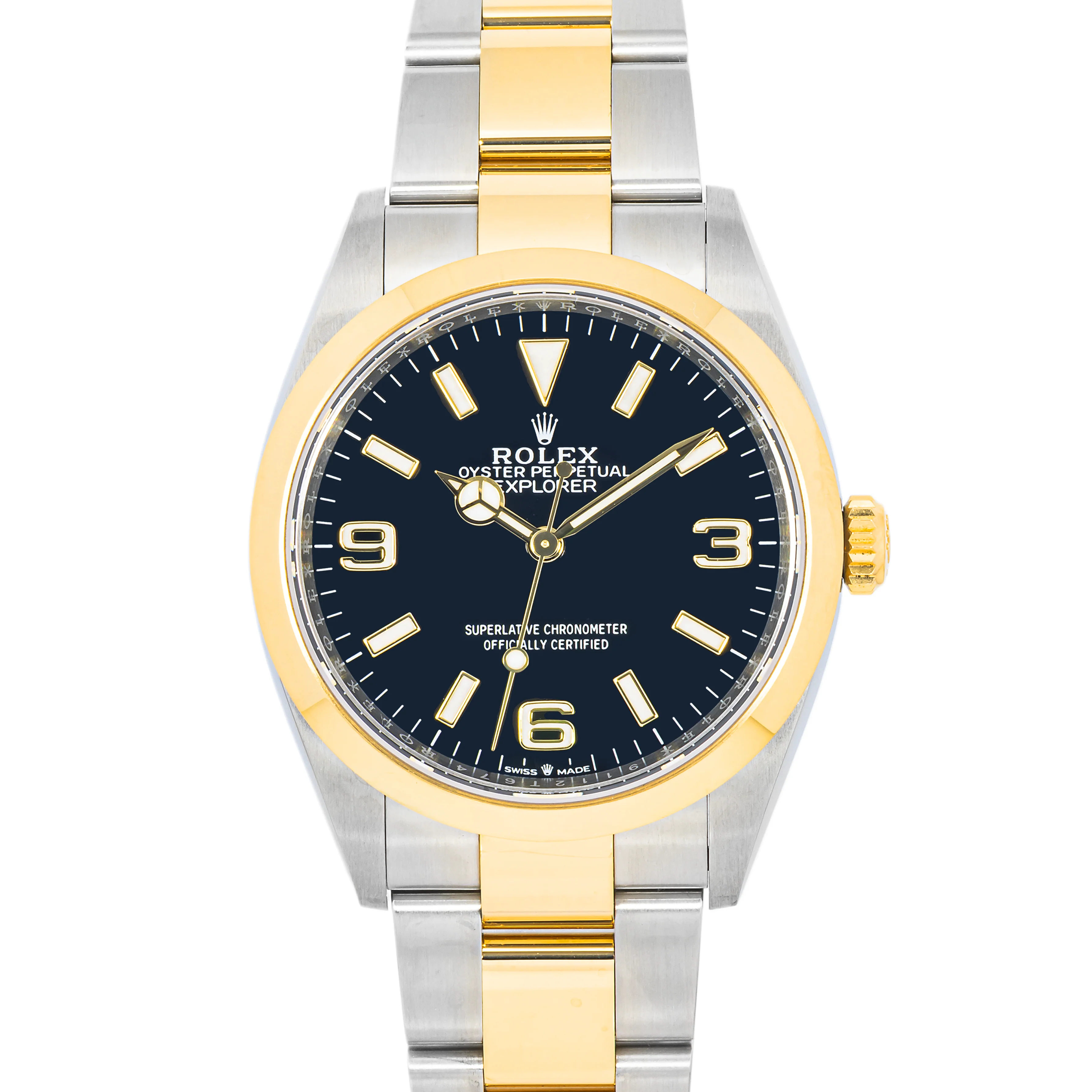 Rolex 124273 Explorer I 36 mm Smooth Bezel Black Dial Oyster Bracelet Box and Papers 2026