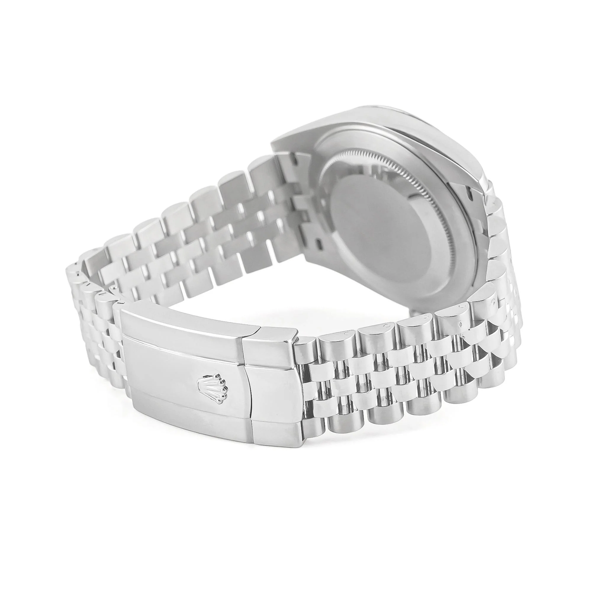 Rolex 126300 Datejust 41 mm Smooth Bezel Blue Index Dial Jubilee Bracelet Box and Papers 2022 - Image 6