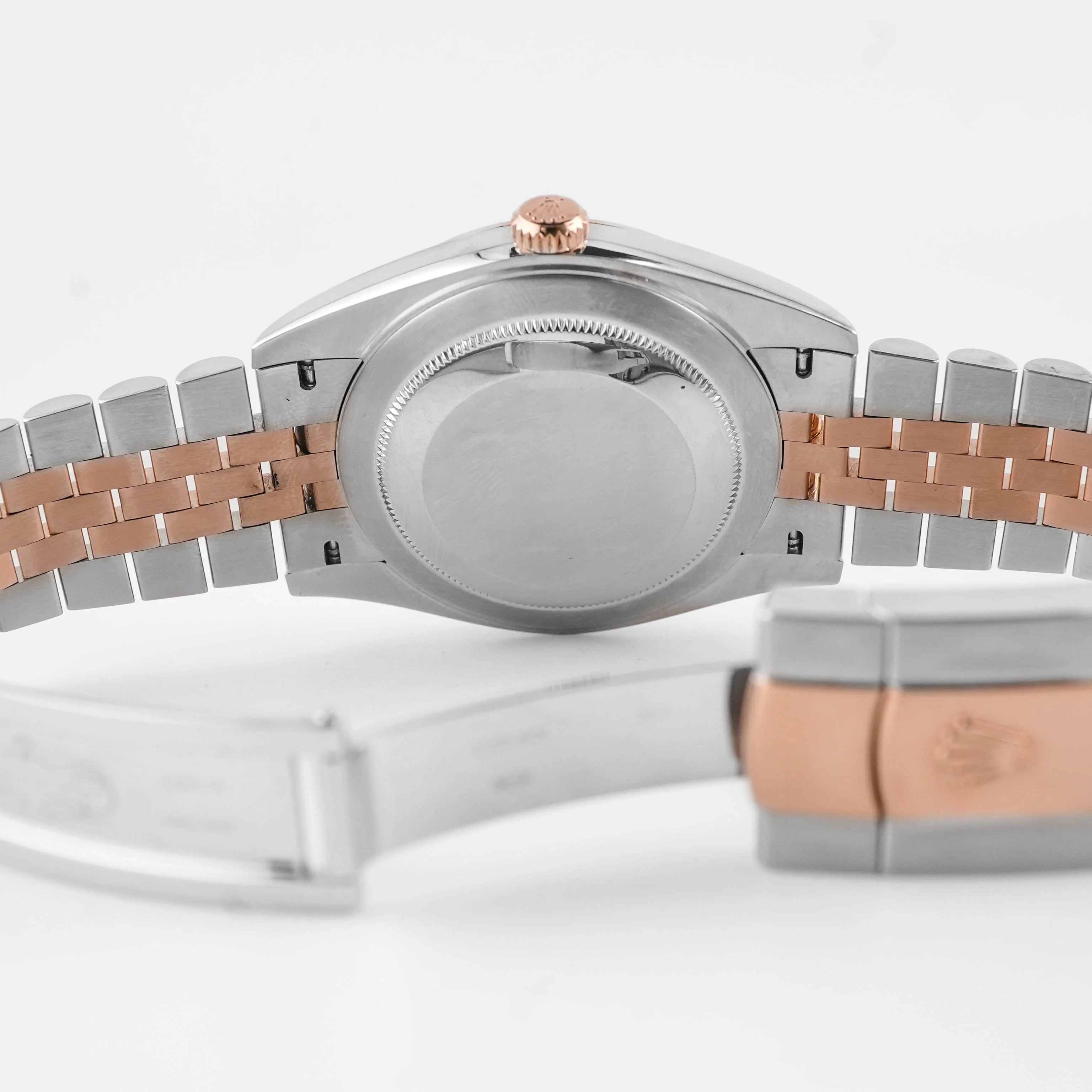 Rolex 126331 Datejust 41 mm 18K Rose Gold Sundust Dial Jubilee Bracelet Box and Papers 2020 - Image 10