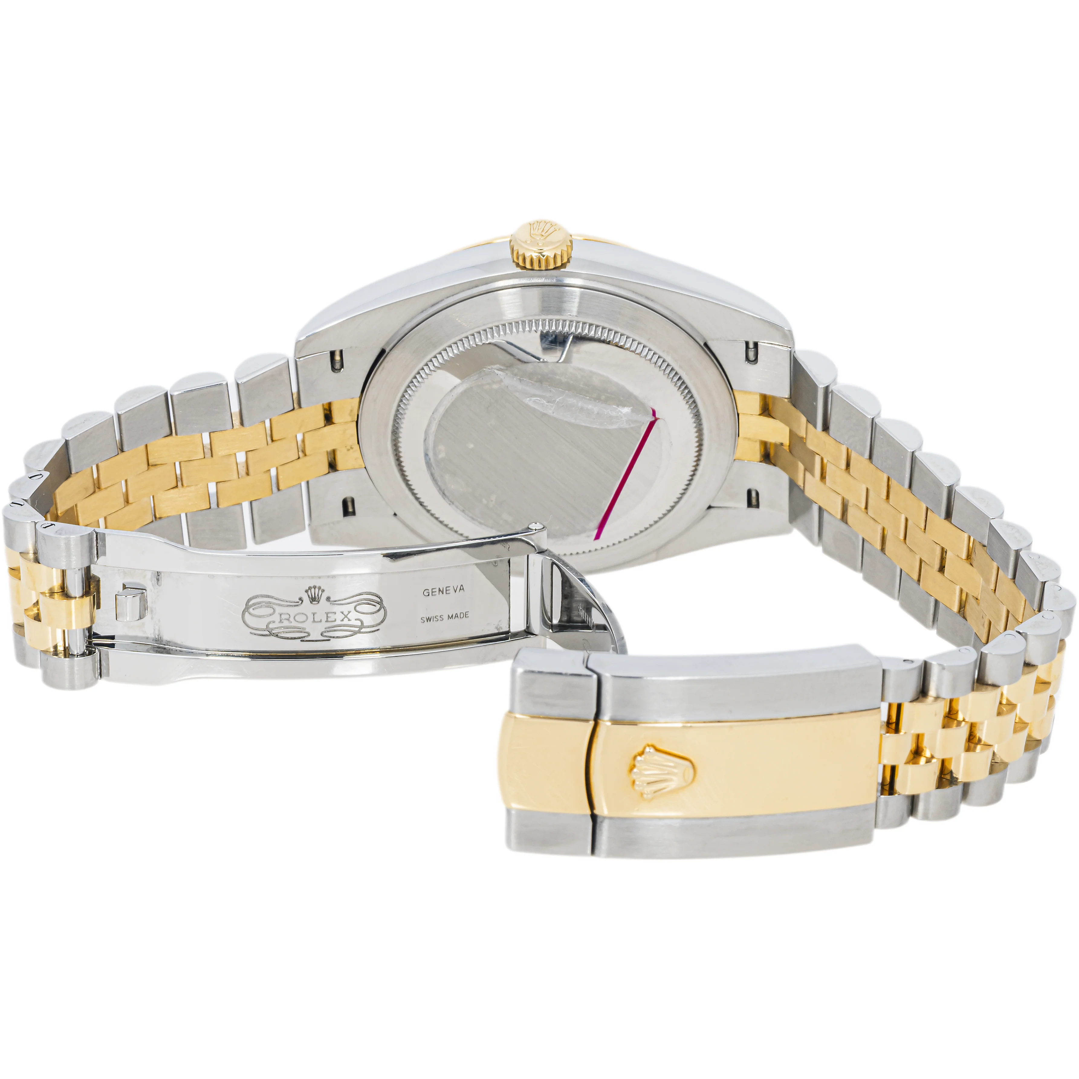 Rolex 126333 Datejust 41 mm Fluted Bezel Champagne Diamond Dial Jubilee Bracelet Box and Papers 2017 - Image 8