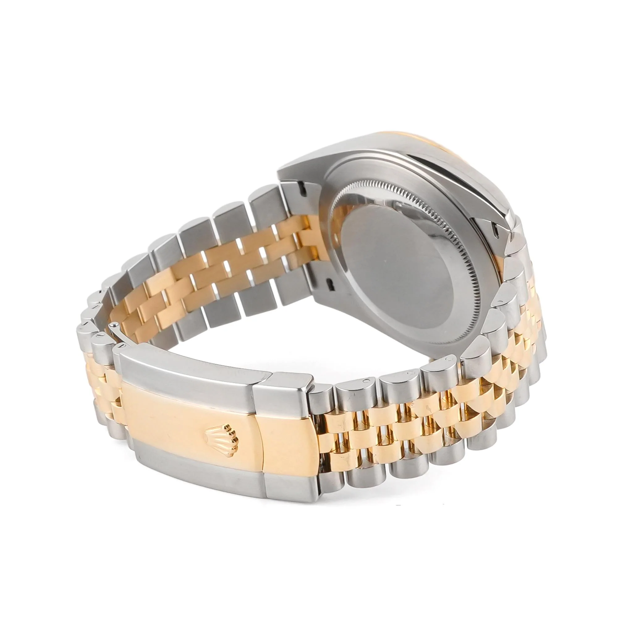 Rolex 126333 Datejust 41 mm Fluted Bezel Champagne Diamond Dial Jubilee Bracelet Box and Papers 2017 - Image 4