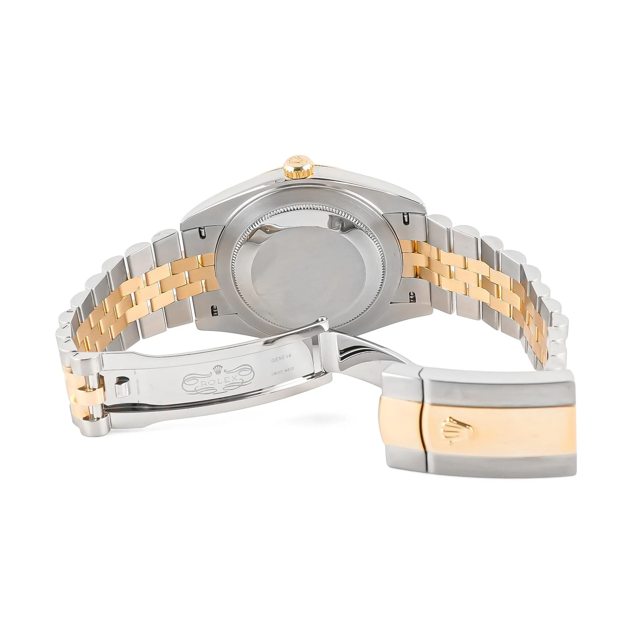 Rolex 126333 Datejust 41 mm Fluted Bezel Champagne Diamond Dial Jubilee Bracelet Box and Papers 2017 - Image 5