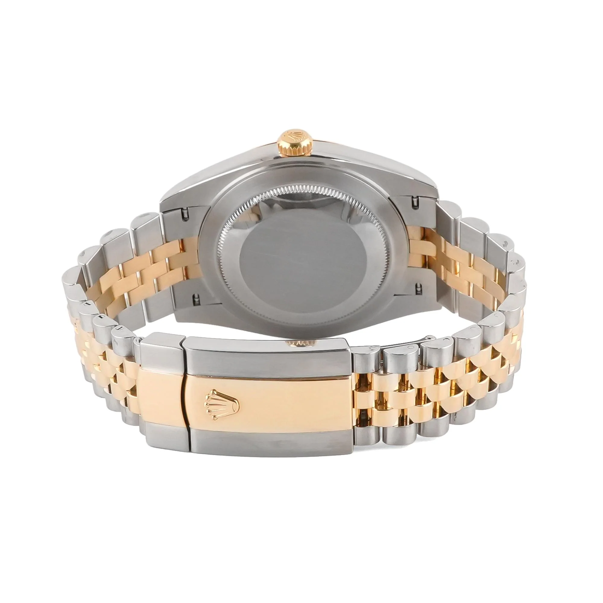 Rolex 126333 Datejust 41 mm Fluted Bezel Champagne Diamond Dial Jubilee Bracelet Box and Papers 2017 - Image 3