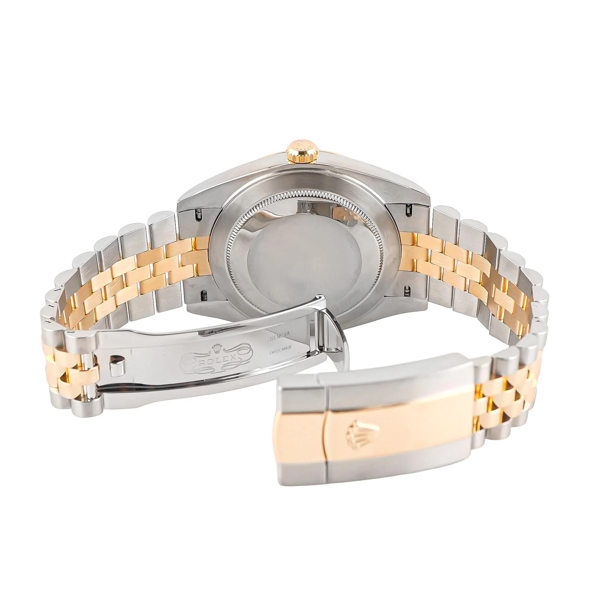 Rolex 126333 Datejust 41 mm Fluted Bezel Champagne Index Dial Jubilee Bracelet Box and Papers 2017 - Image 5