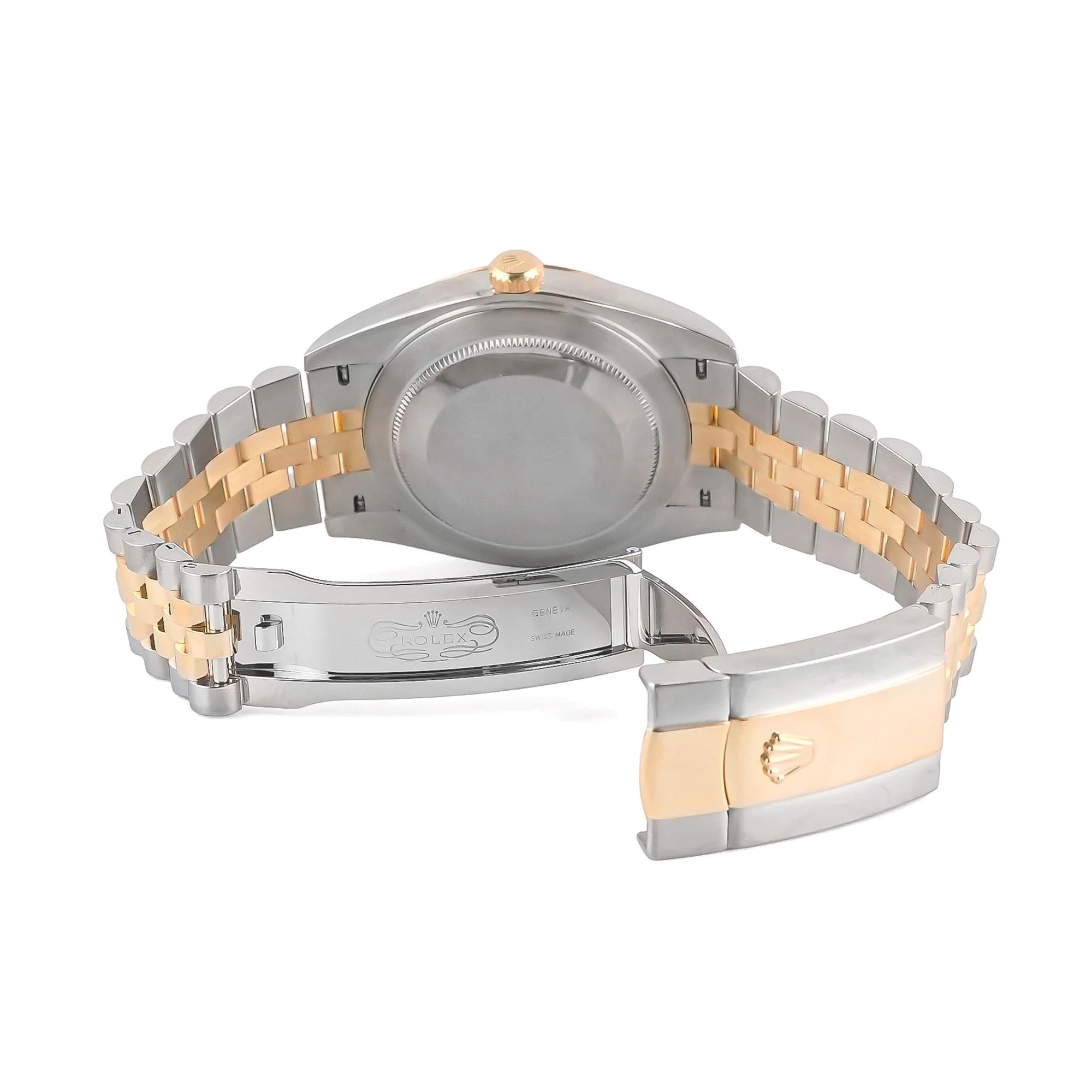 Rolex 126333 Datejust 41 mm Fluted Bezel White Index Dial Jubilee Bracelet Box and Papers 2018 - Image 4