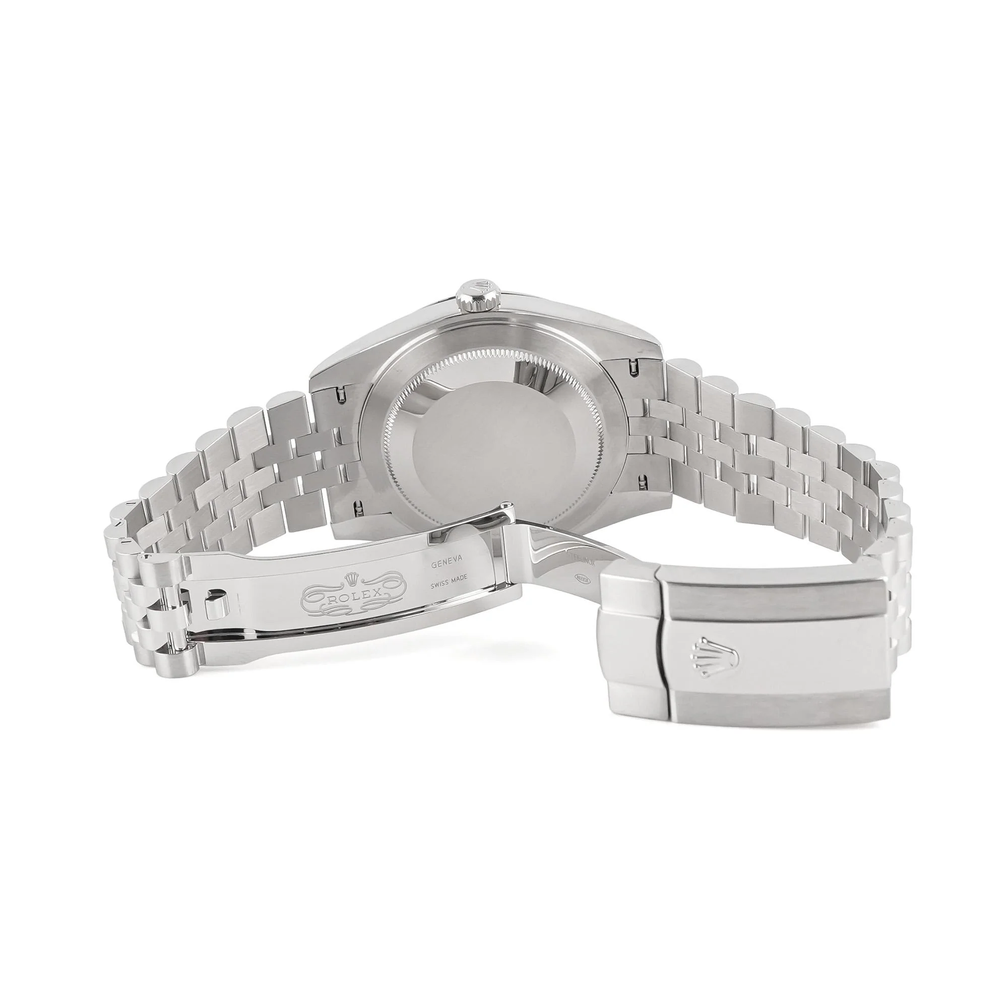 Rolex 126334 Datejust 41 mm Fluted Bezel Wimbledon Dial Jubilee Bracelet Box and Papers 2026 - Image 4