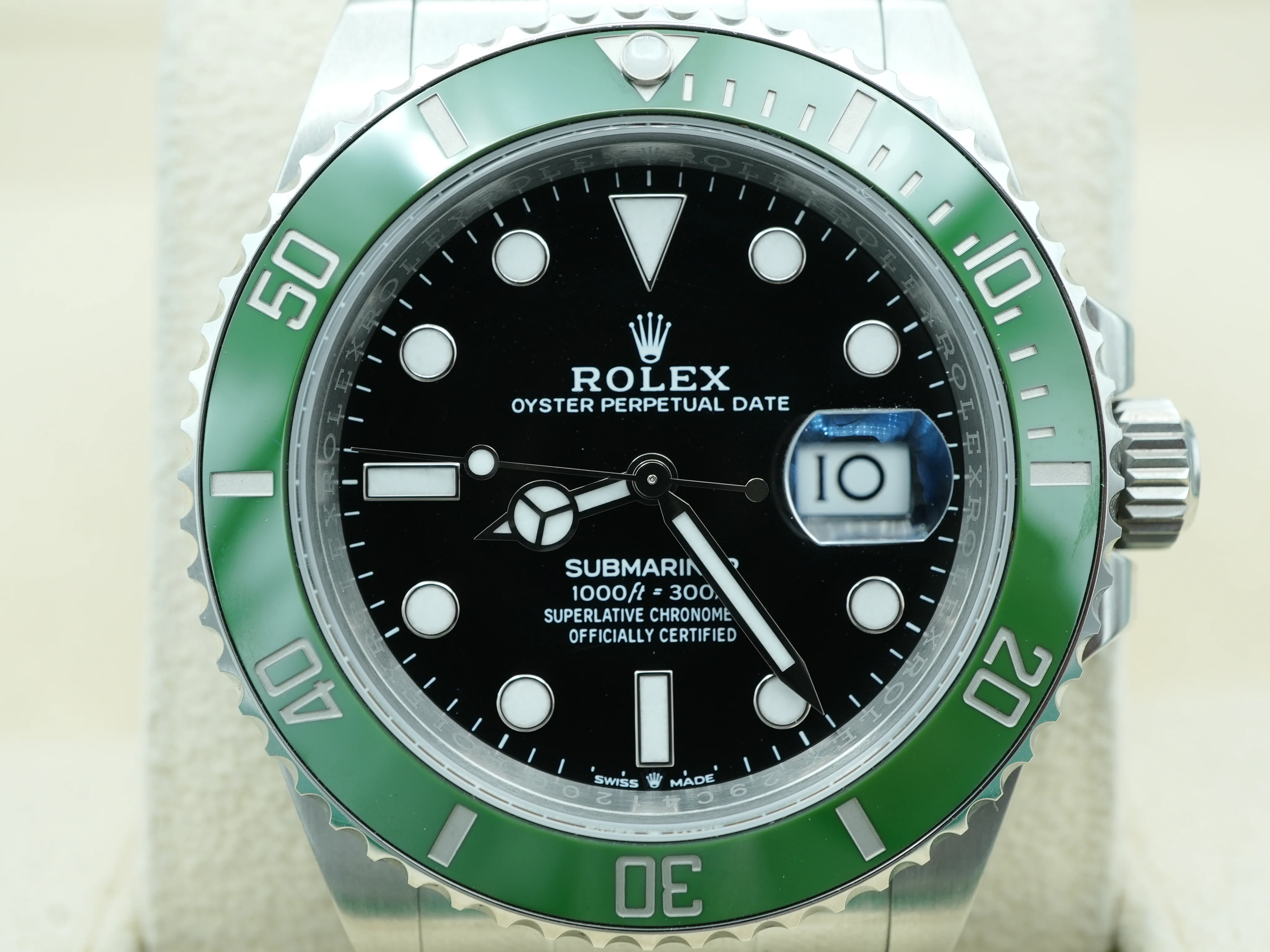 Rolex 126610LV Submariner Date 41 mm "Starbucks" Green Bezel Black Dial Box and Papers 2025 - Image 3