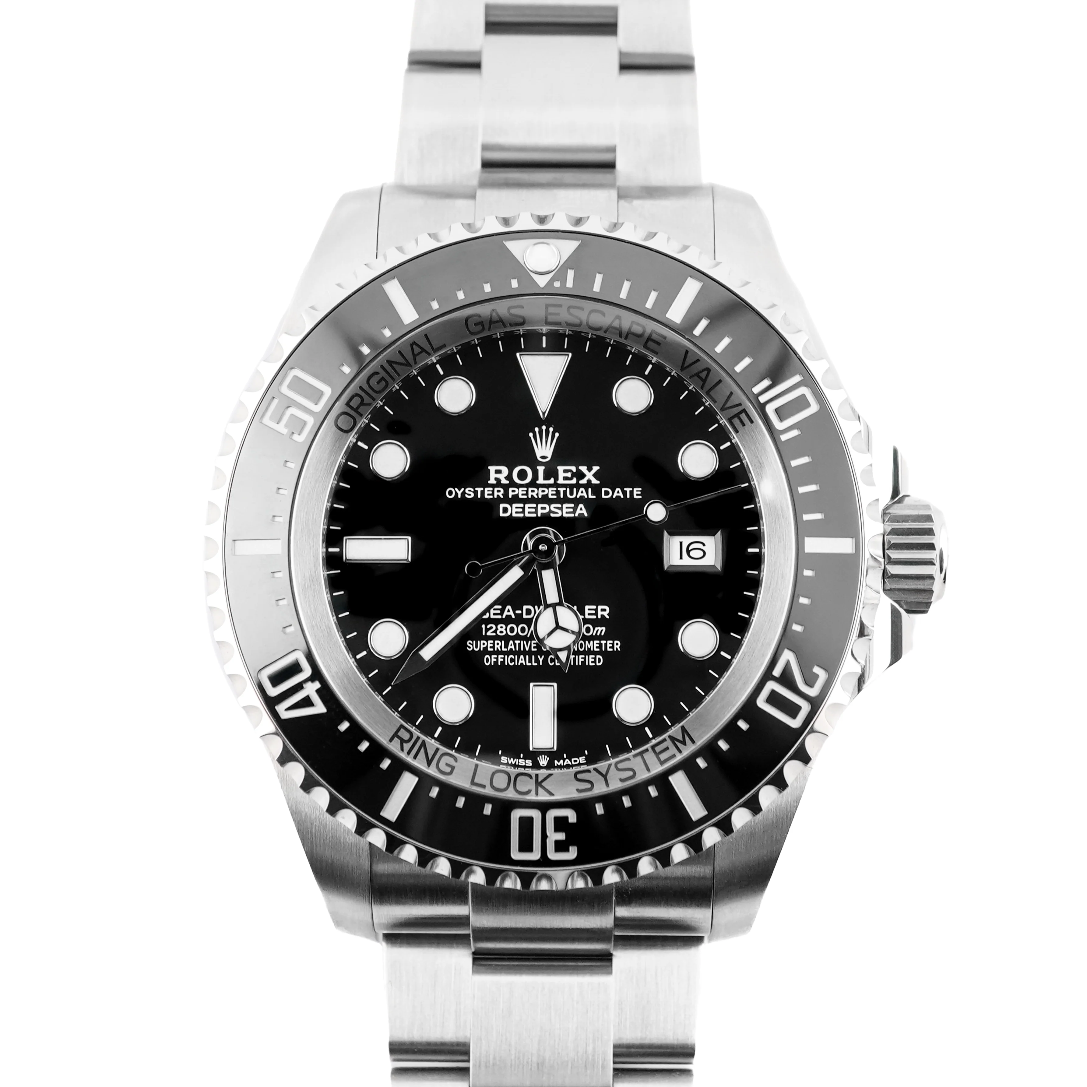 Rolex 126660 Sea-Dweller Deepsea 44 mm Black Dial Oyster Bracelet Box and Papers 2022