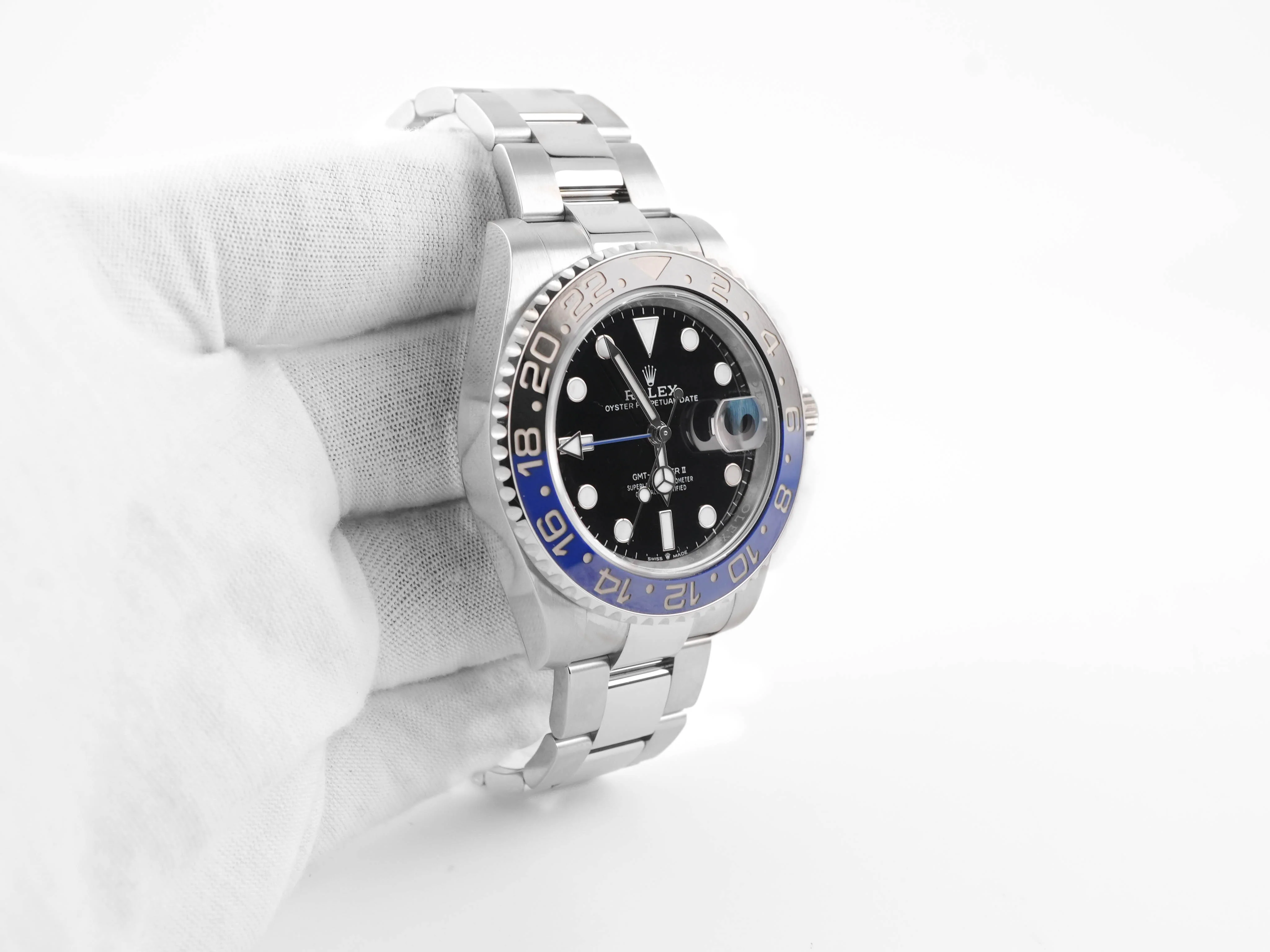 Rolex 126710BLNR GMT-Master II "Batman" 40 mm Ceramic Bezel Oyster Bracelet Box and Papers 2024 - Image 4