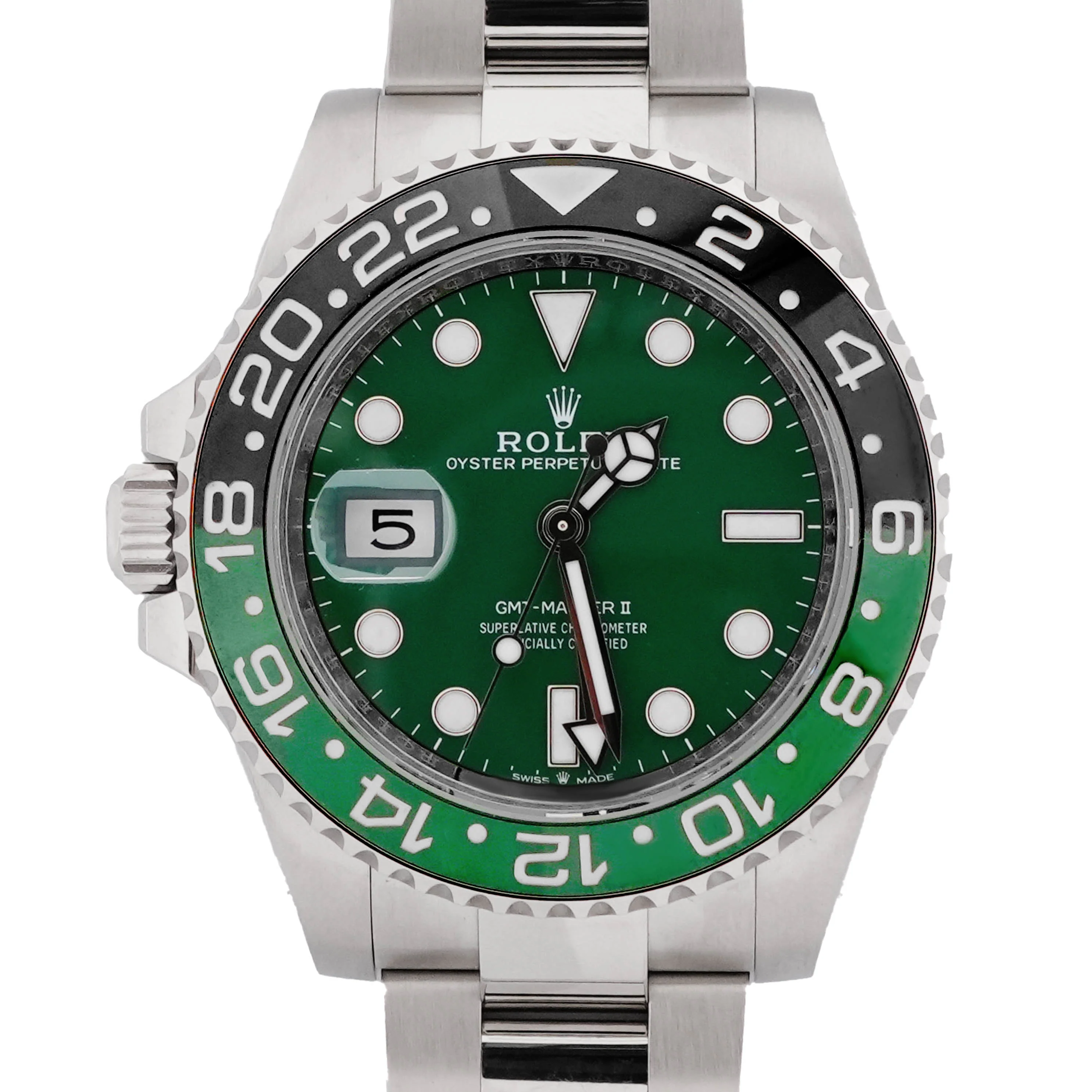 Rolex 126729VTNR GMT-Master II Lefty "Sprite" 40mm Oyster Bracelet Complete Set 2025 - Image 3