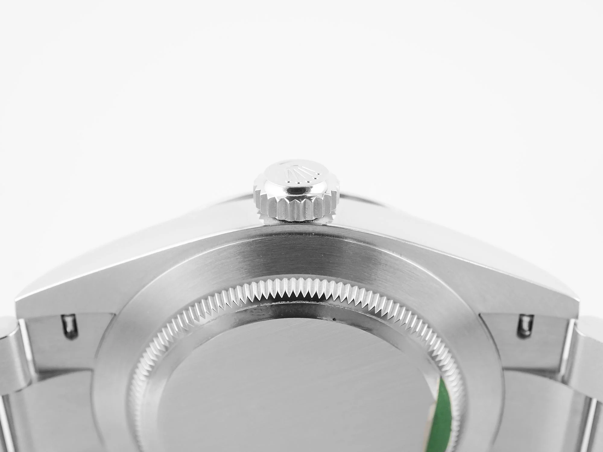 Rolex 134300 Oyster Perpetual 41 mm Smooth Bezel Pistachio Dial Oyster Bracelet Box and Papers 2025 - Image 7