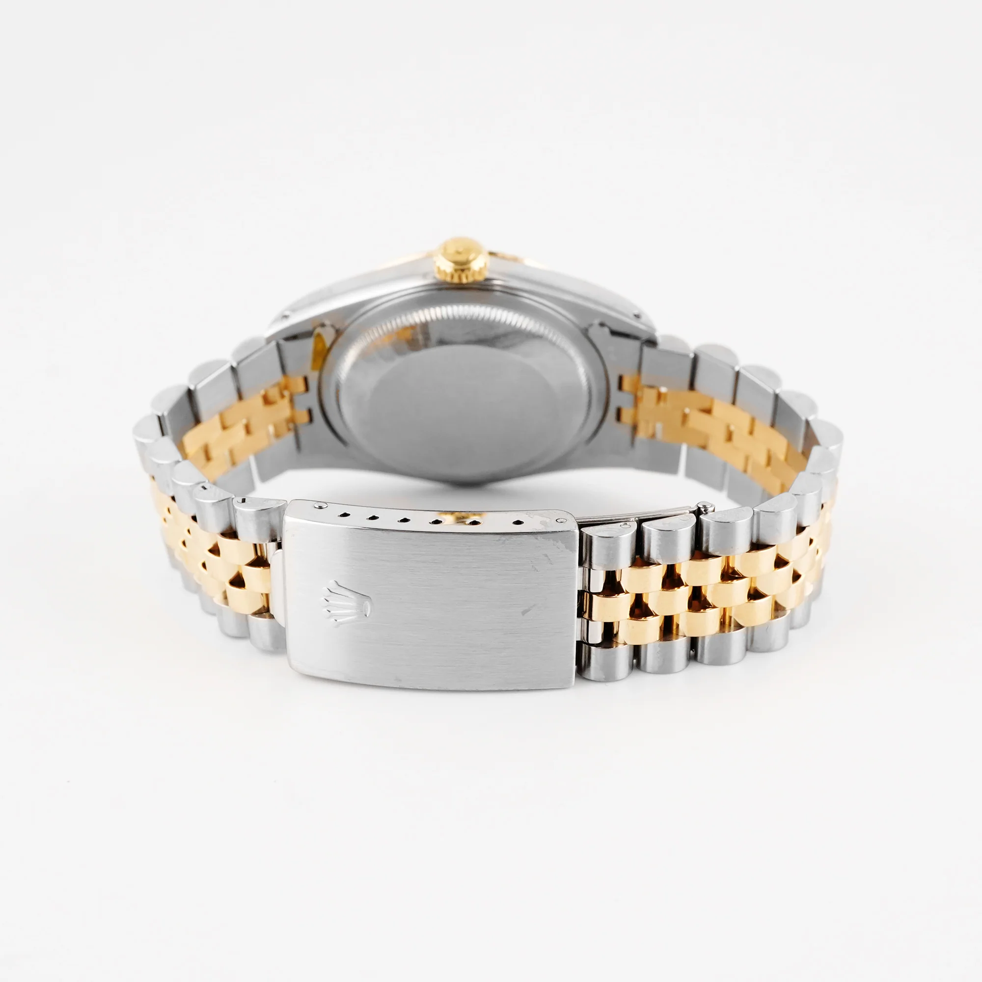 Rolex 16233 Datejust 36 mm Fluted Bezel Champagne Diamond Dial Jubilee Bracelet Box & Papers 1994 - Image 4