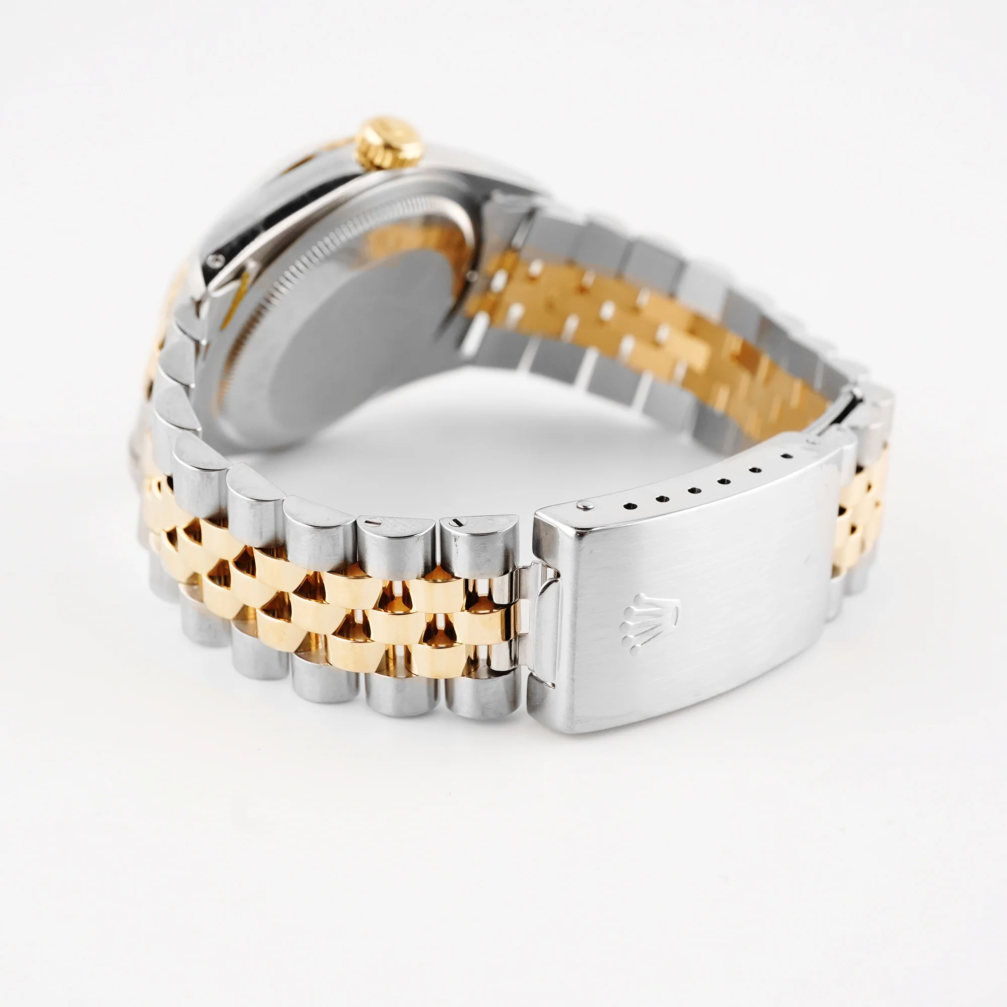 Rolex 16233 Datejust 36 mm Fluted Bezel Champagne Diamond Dial Jubilee Bracelet Box & Papers 1994 - Image 7