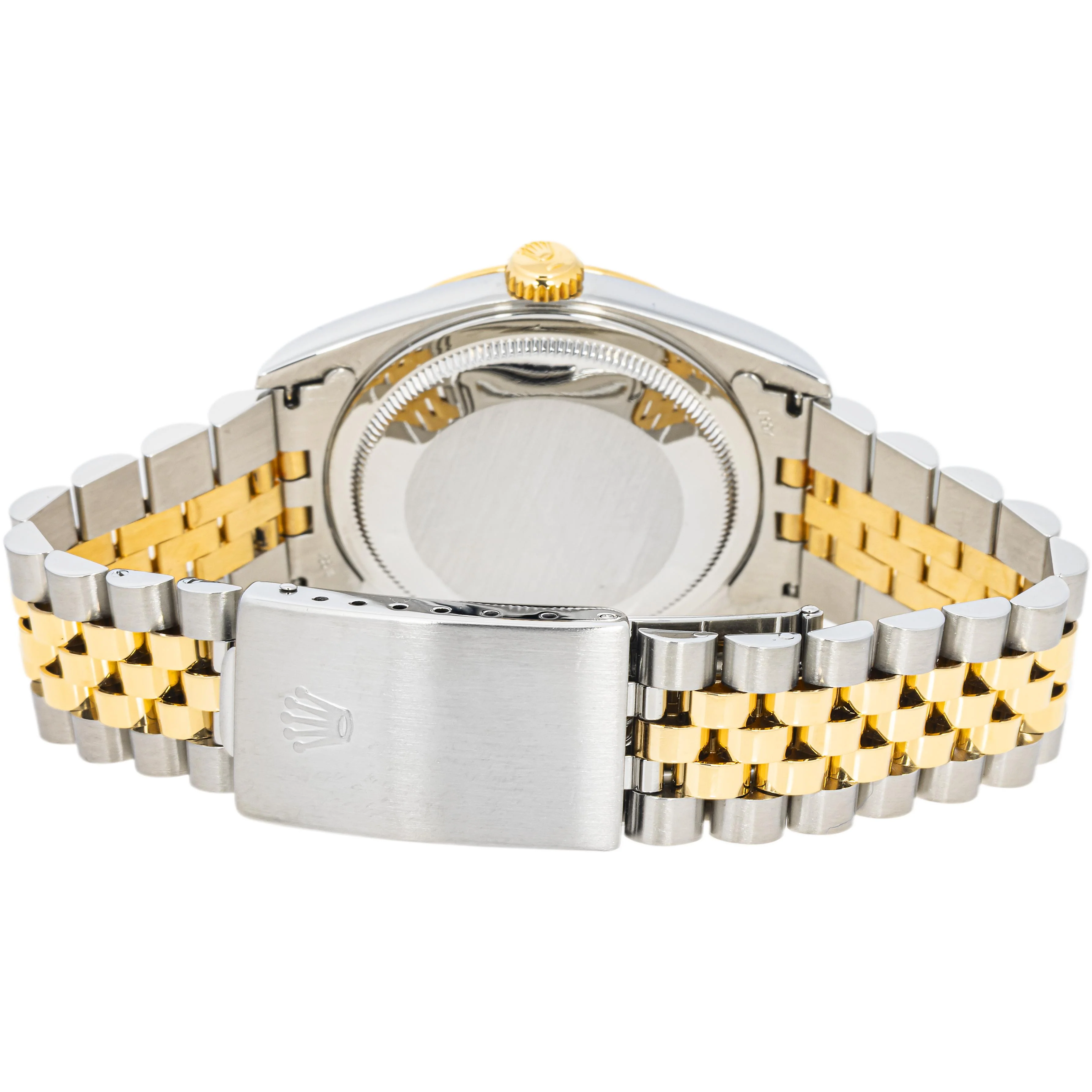 Rolex 16233 Datejust 36 mm Fluted Bezel Champagne Diamond Dial Jubilee Bracelet Box 1994 - Image 6