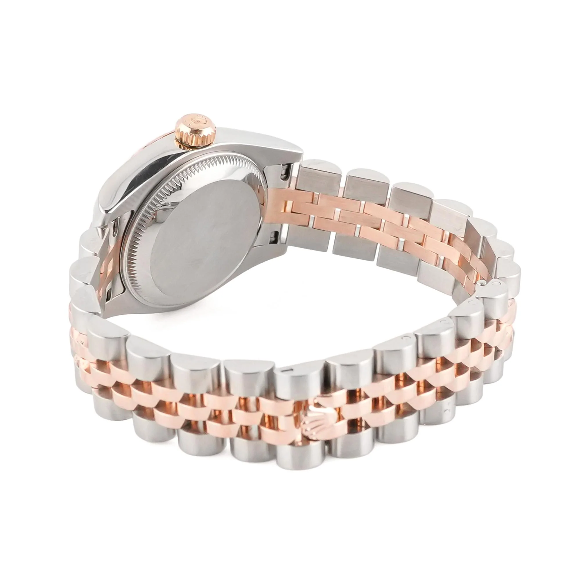 Rolex 179171 Lady-Datejust 26 mm Fluted Bezel Silver Dial Jubilee Bracelet Box and Papers 2013 - Image 5