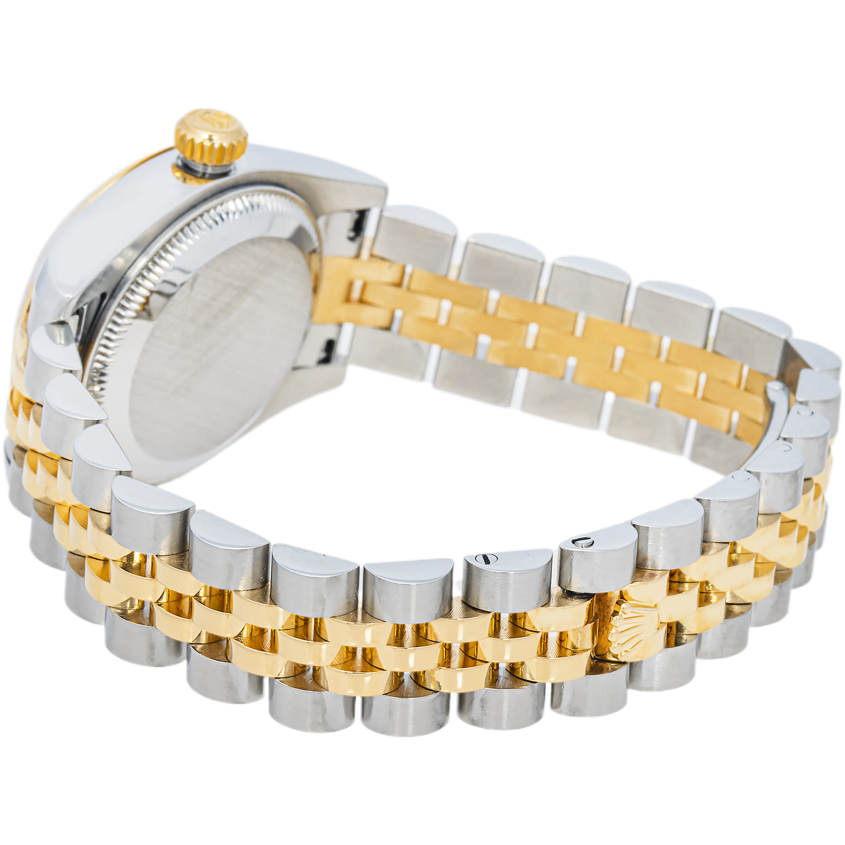 Rolex 179173 Lady-Datejust 26 mm Jubilee Silver Diamond Dial Jubilee Bracelet Box and Papers 2008 - Image 3