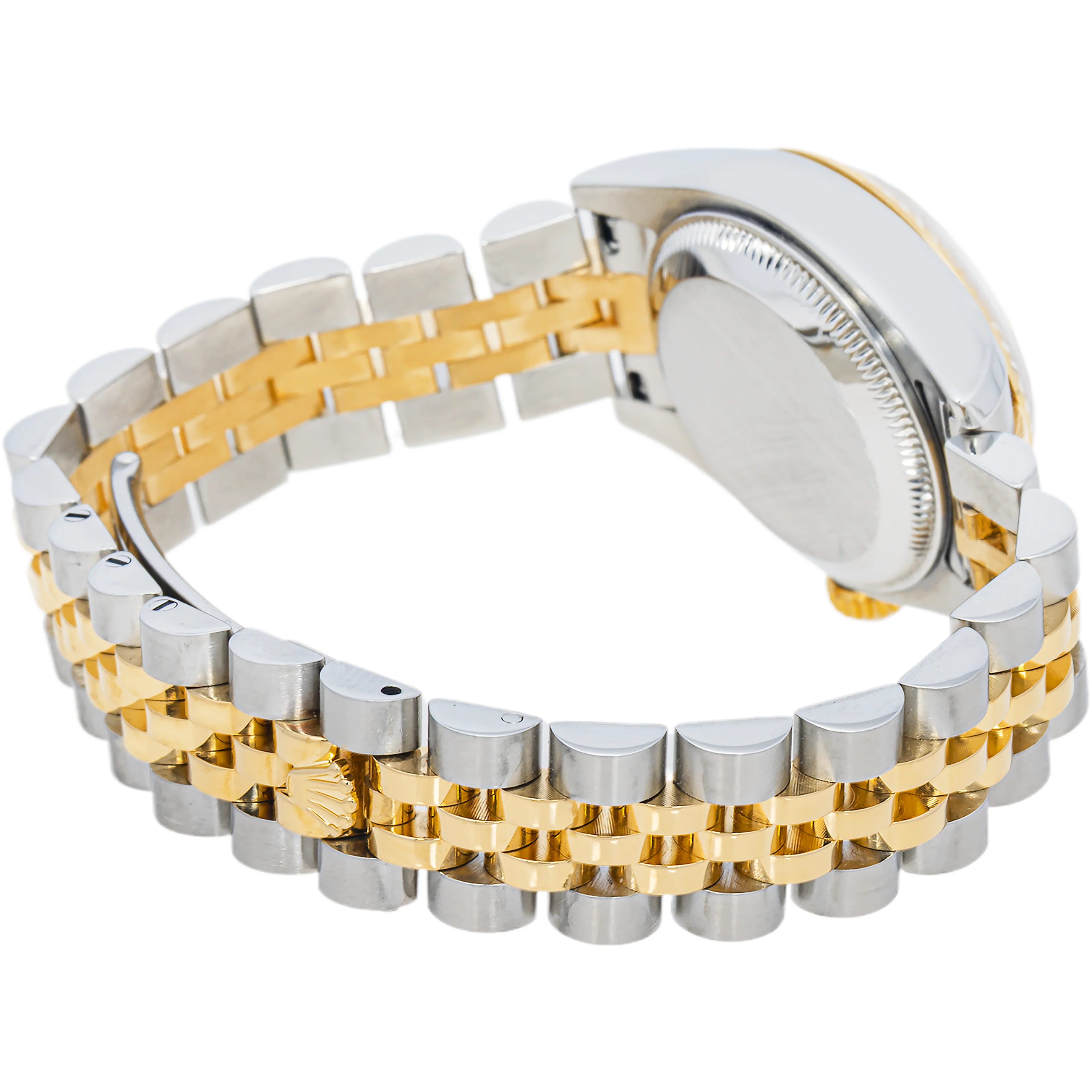 Rolex 179173 Lady-Datejust 26 mm Jubilee Silver Diamond Dial Jubilee Bracelet Box and Papers 2008 - Image 4