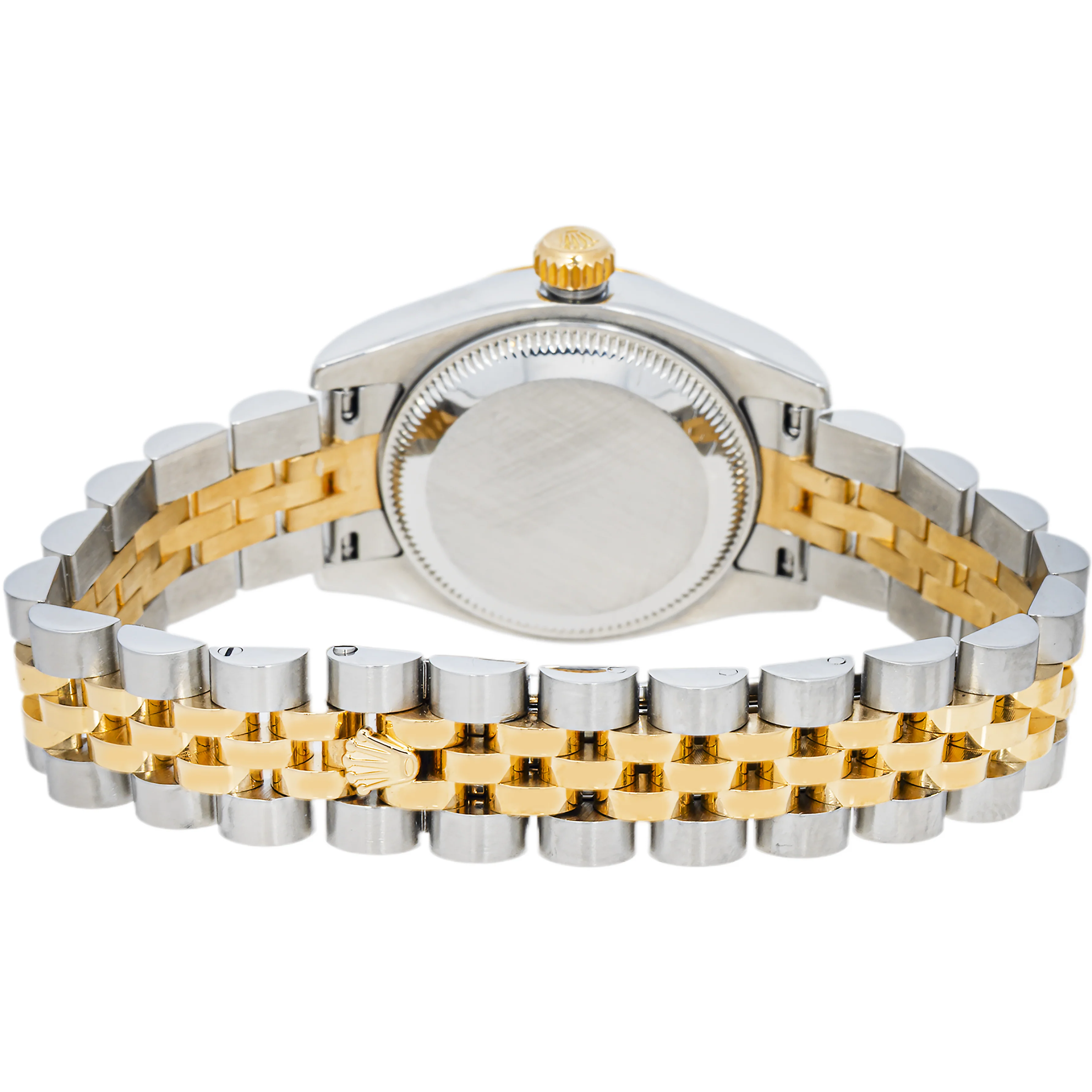Rolex 179173 Lady-Datejust 26 mm Jubilee Silver Diamond Dial Jubilee Bracelet Box and Papers 2008 - Image 5