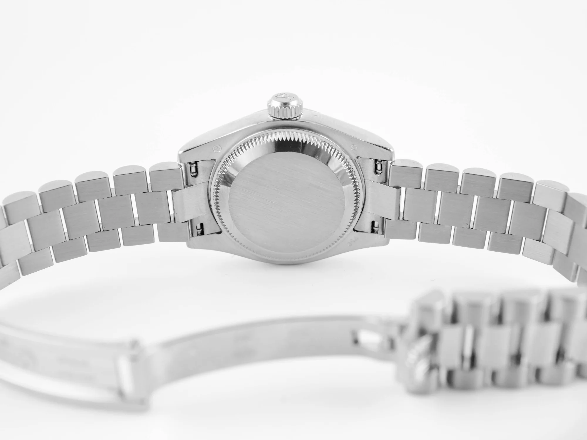 Rolex 179179 Lady-Datejust 26 mm Mother of Pearl Diamond Dial President Bracelet Box 2002 - Image 10