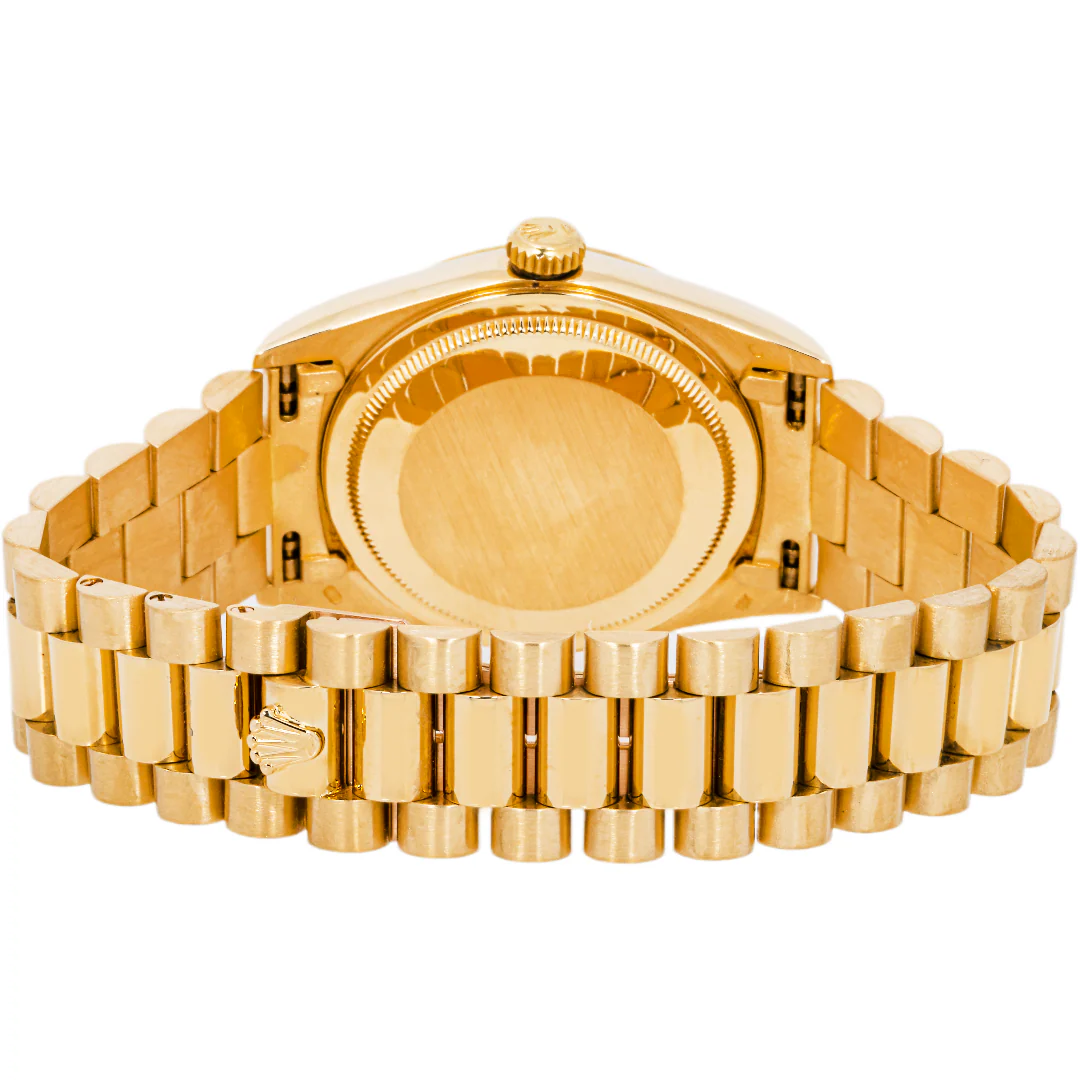 Rolex 18238 Day-Date 36 mm Champagne Stick Dial President Bracelet 1993 - Image 4