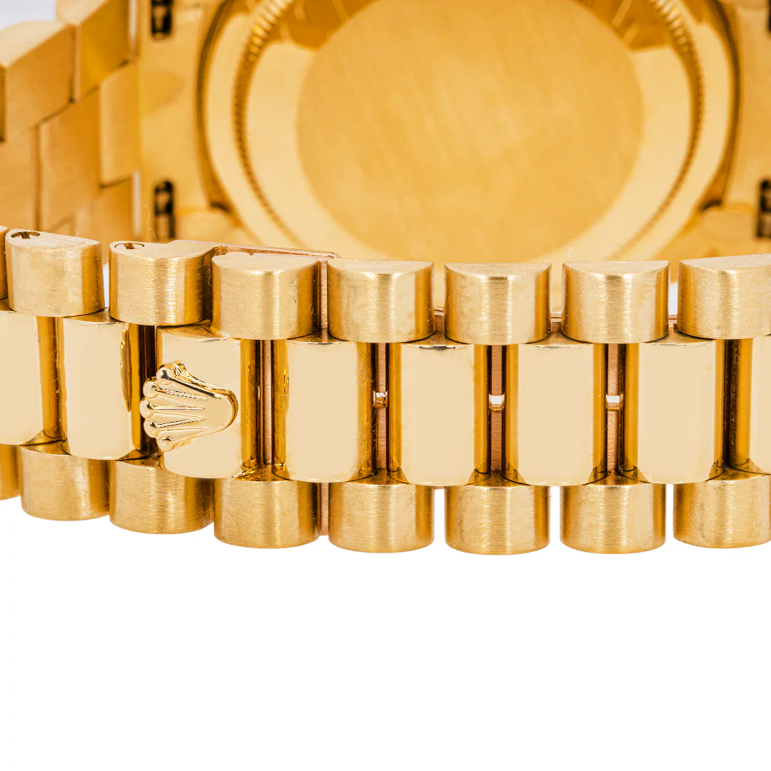 Rolex 18238 Day-Date 36 mm Champagne Stick Dial President Bracelet 1993 - Image 5