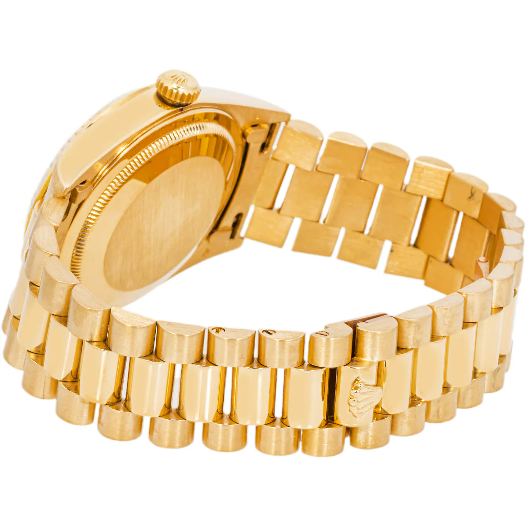 Rolex 18238 Day-Date 36 mm Champagne Stick Dial President Bracelet 1993 - Image 7